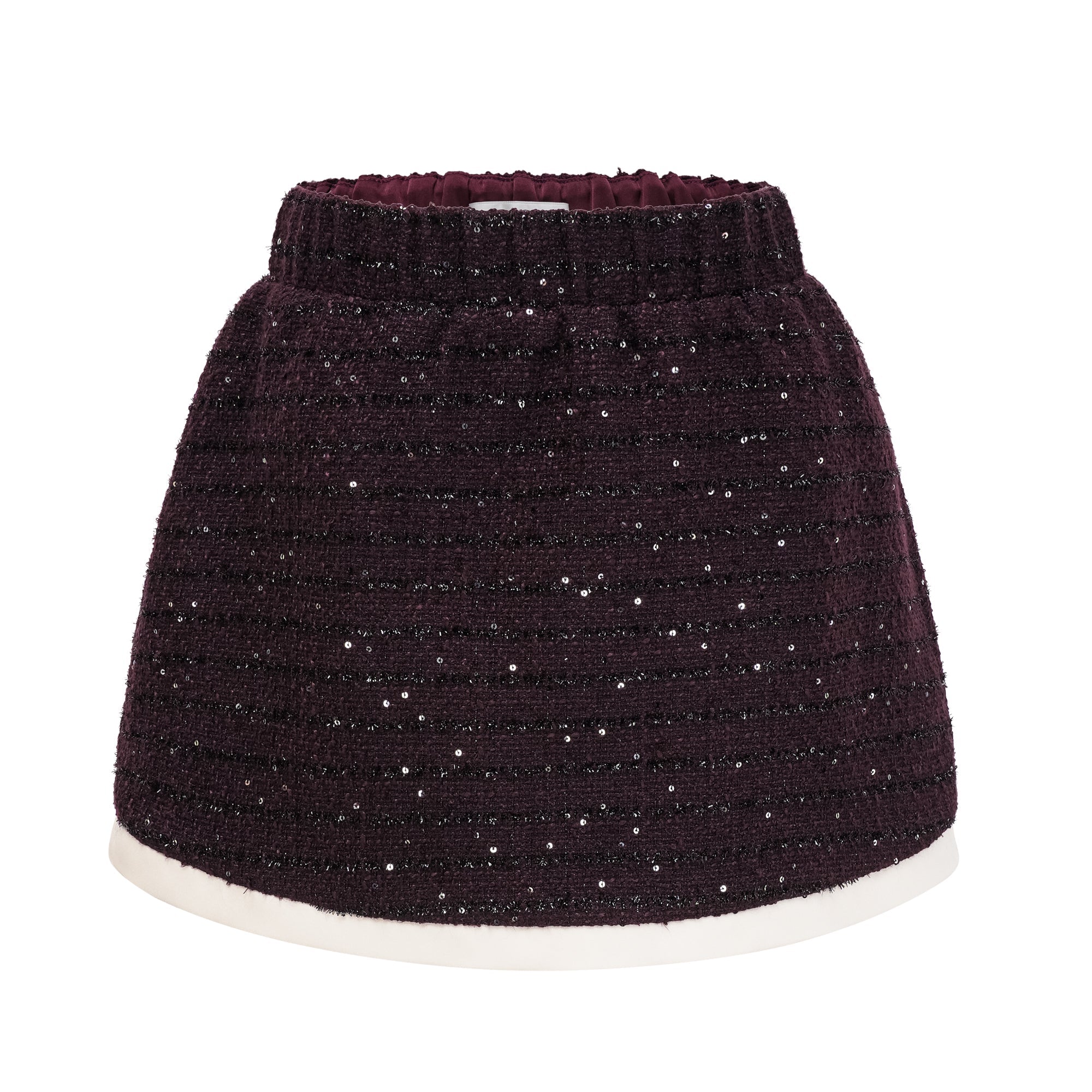 DSC02216 BRIGITTE PURPLE SEQUIN TWEED SET