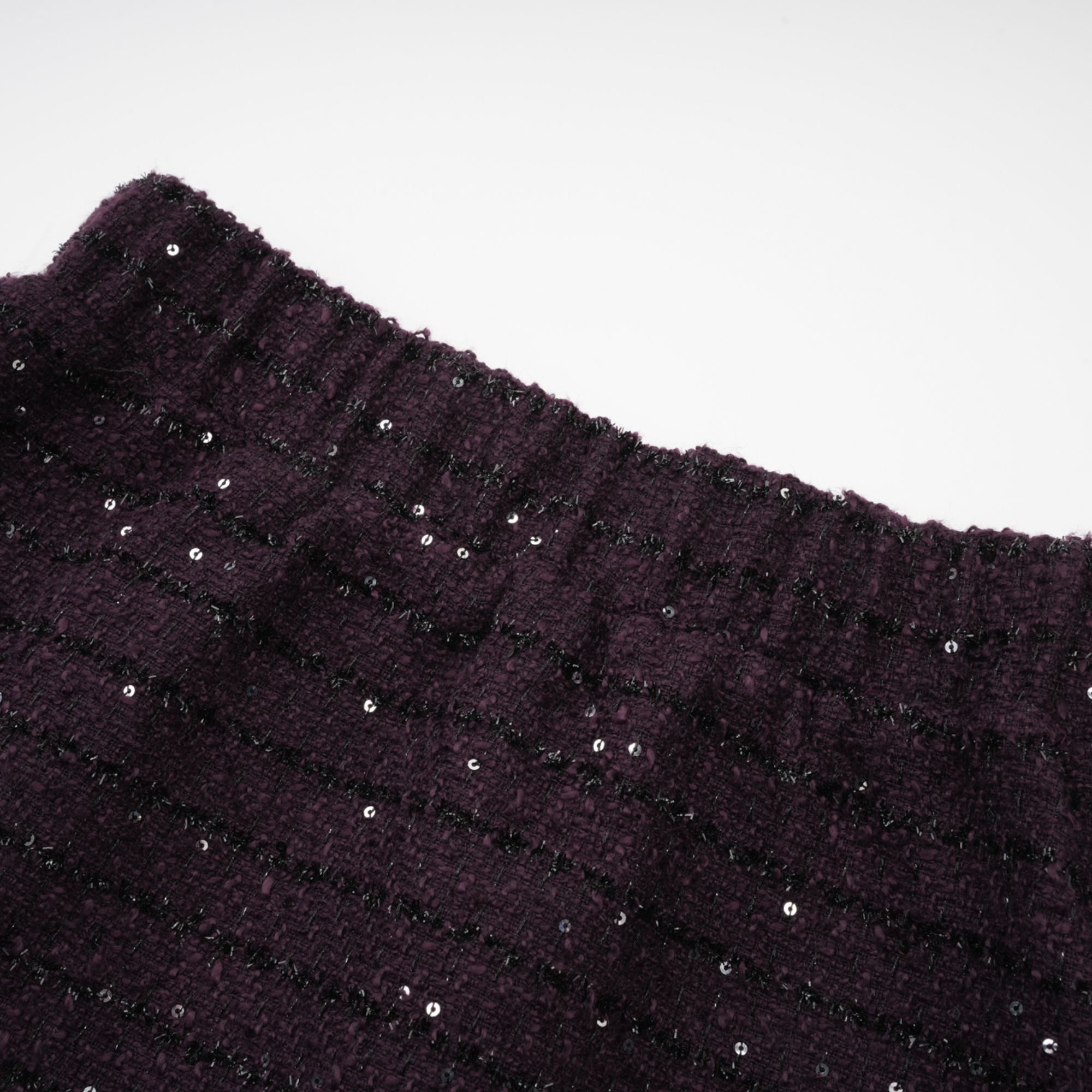 BRIGITTE PURPLE SEQUIN TWEED SET