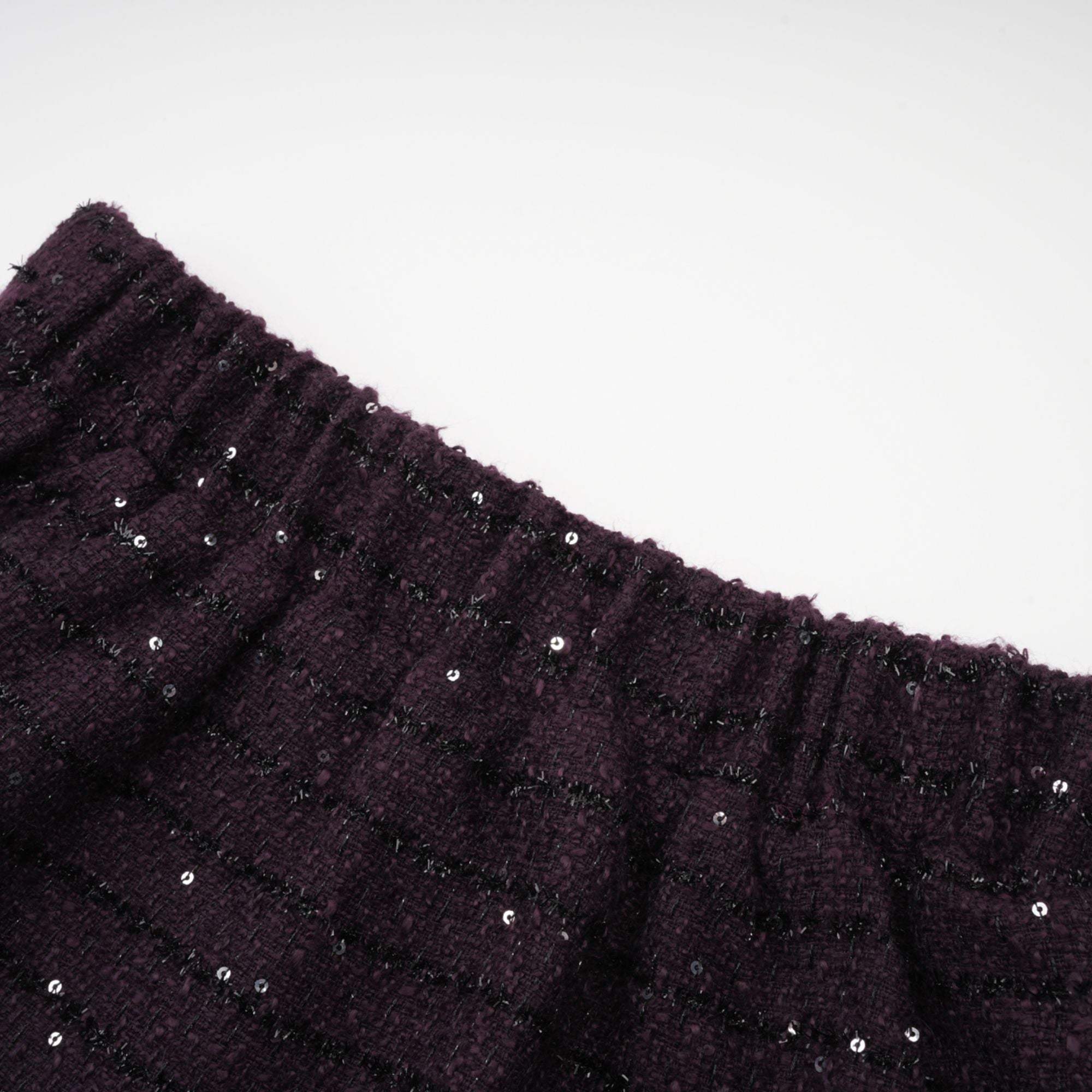 BRIGITTE PURPLE SEQUIN TWEED SET