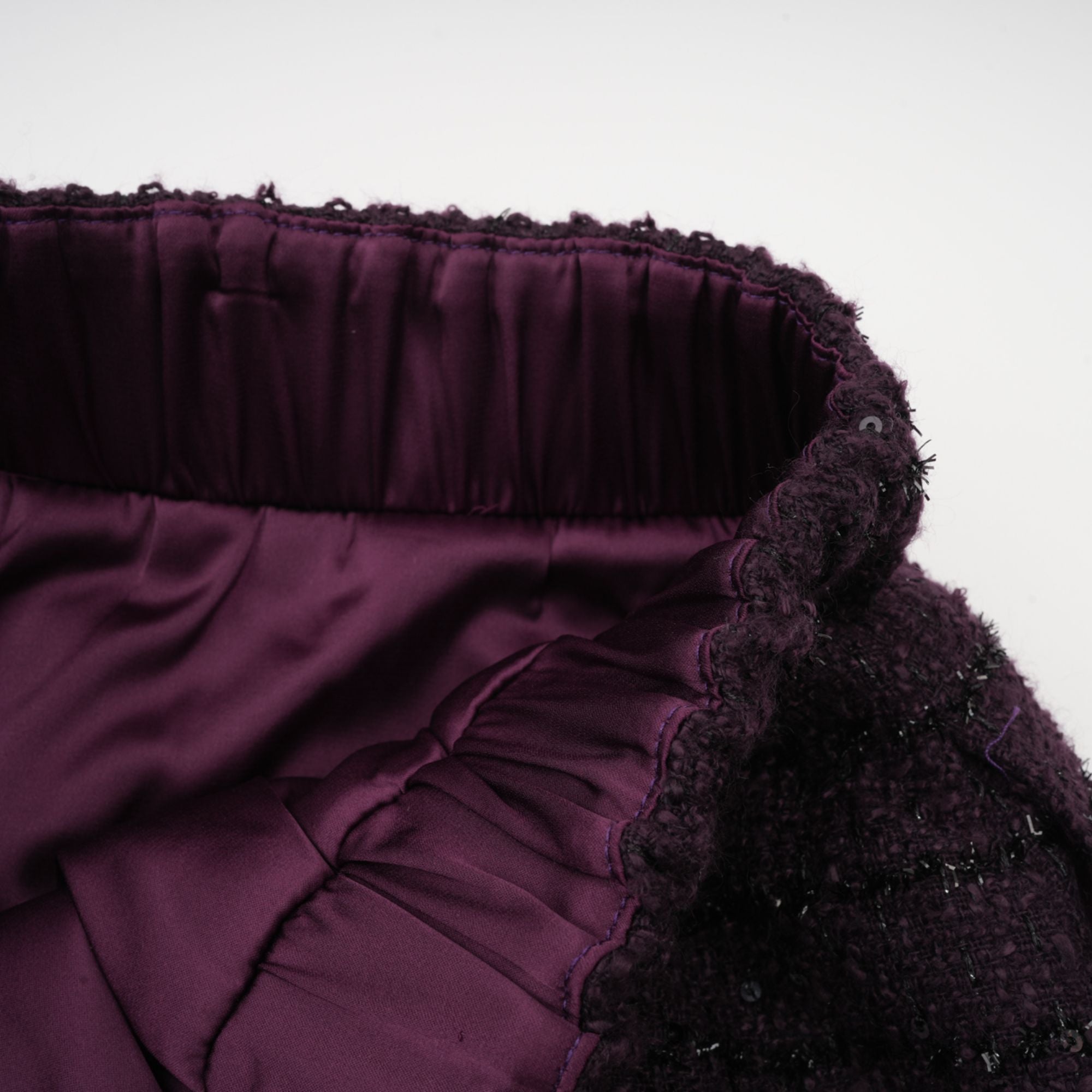 BRIGITTE PURPLE SEQUIN TWEED SET