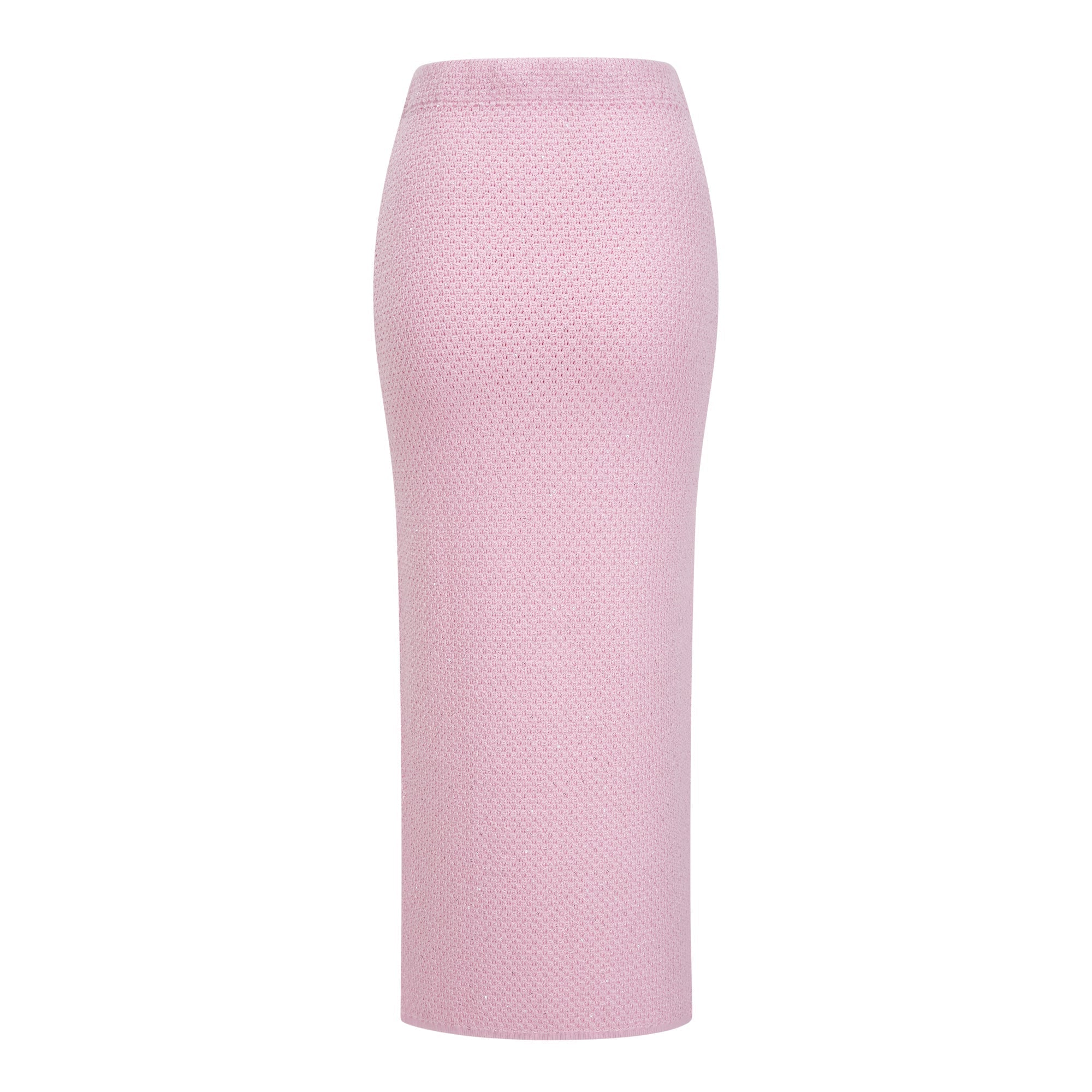 SHIRLEY SEQUINED KNIT SET, PINK COCKTAIL PARTY