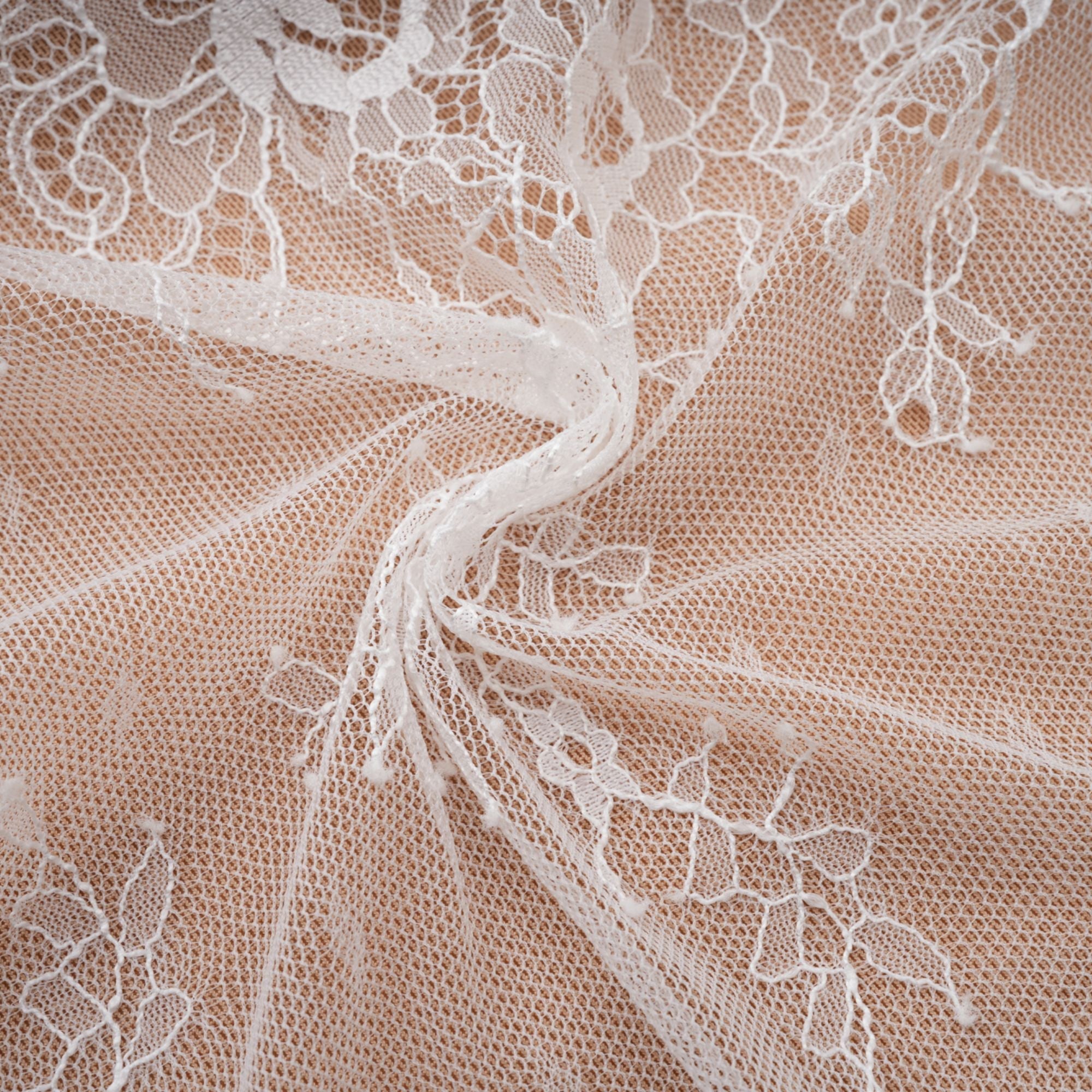 RENÉE OFF-SHOULDER LACE MINI DRESS