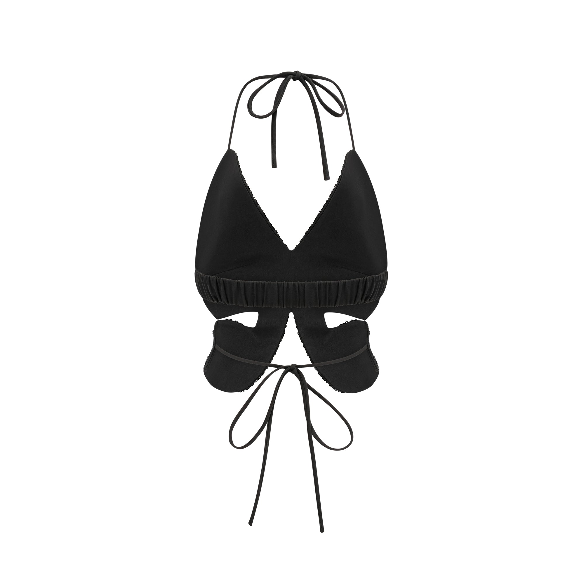 VITTORIA EMBELLISHED BUTTERFLY TOP FOR EVENING