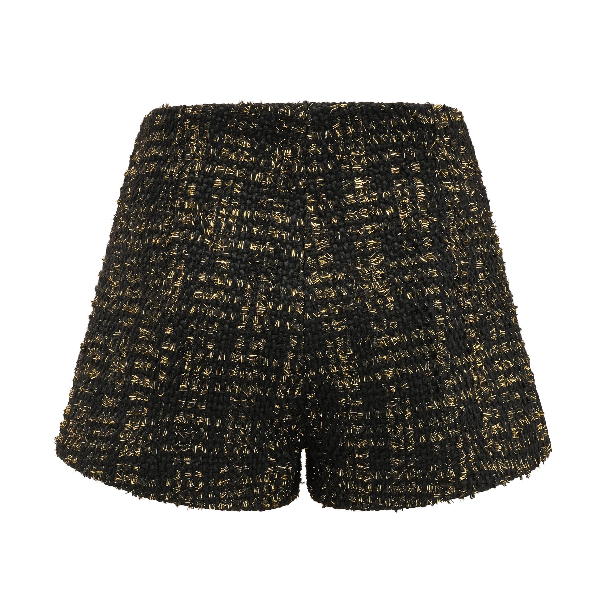 LUXE METALLIC TWEED SET: BLAZER & SHORTS