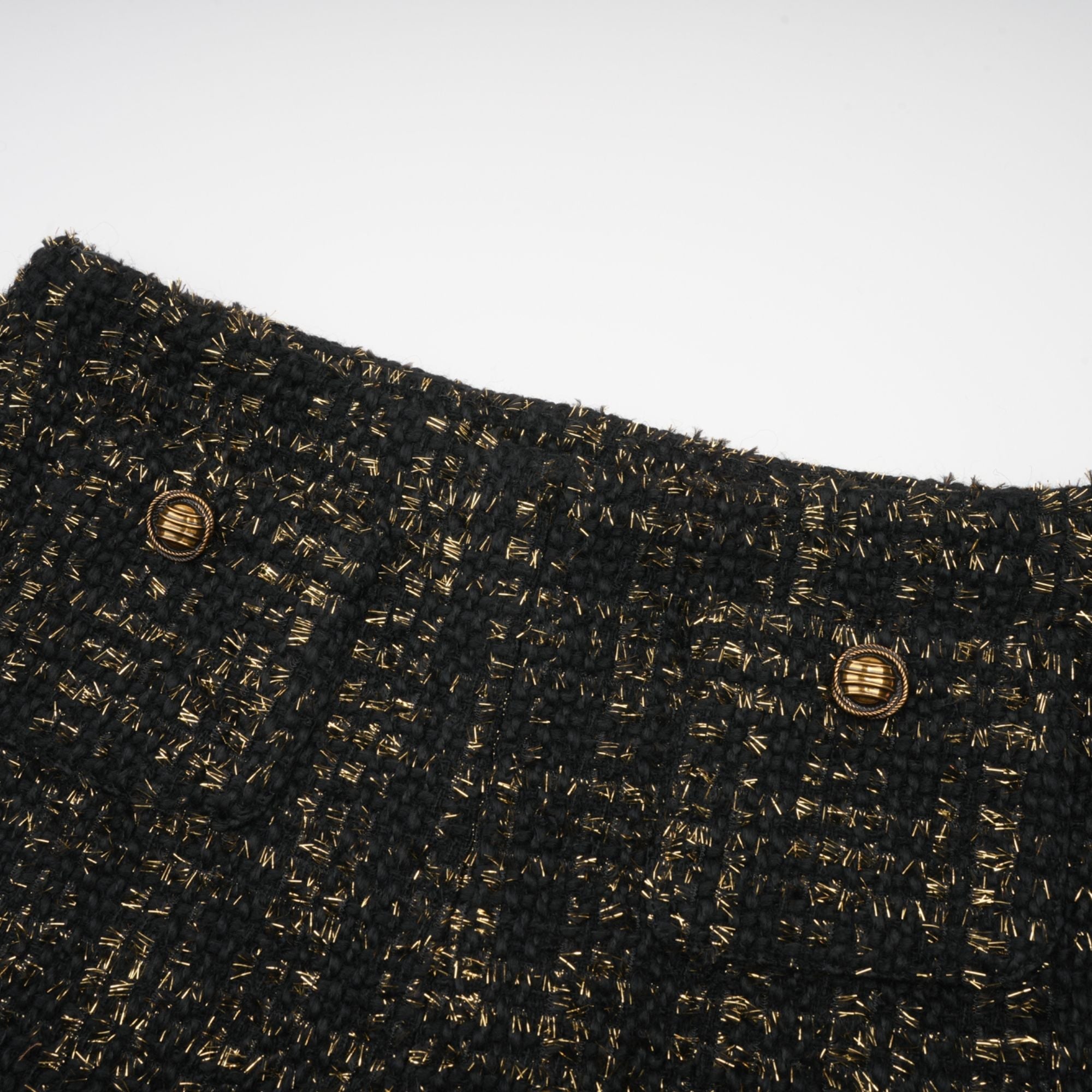 LUXE METALLIC TWEED SET: BLAZER & SHORTS
