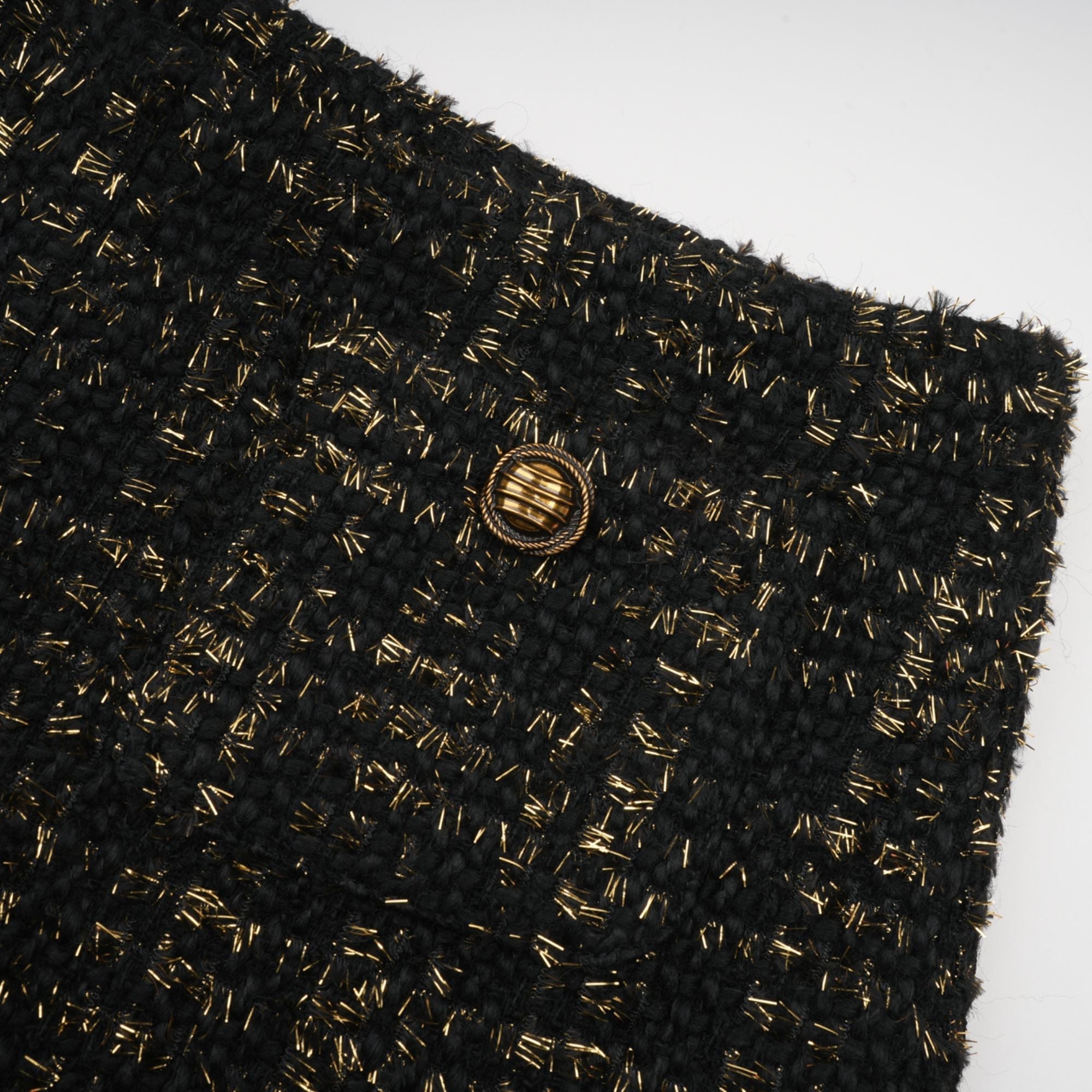 LUXE METALLIC TWEED SET: BLAZER & SHORTS