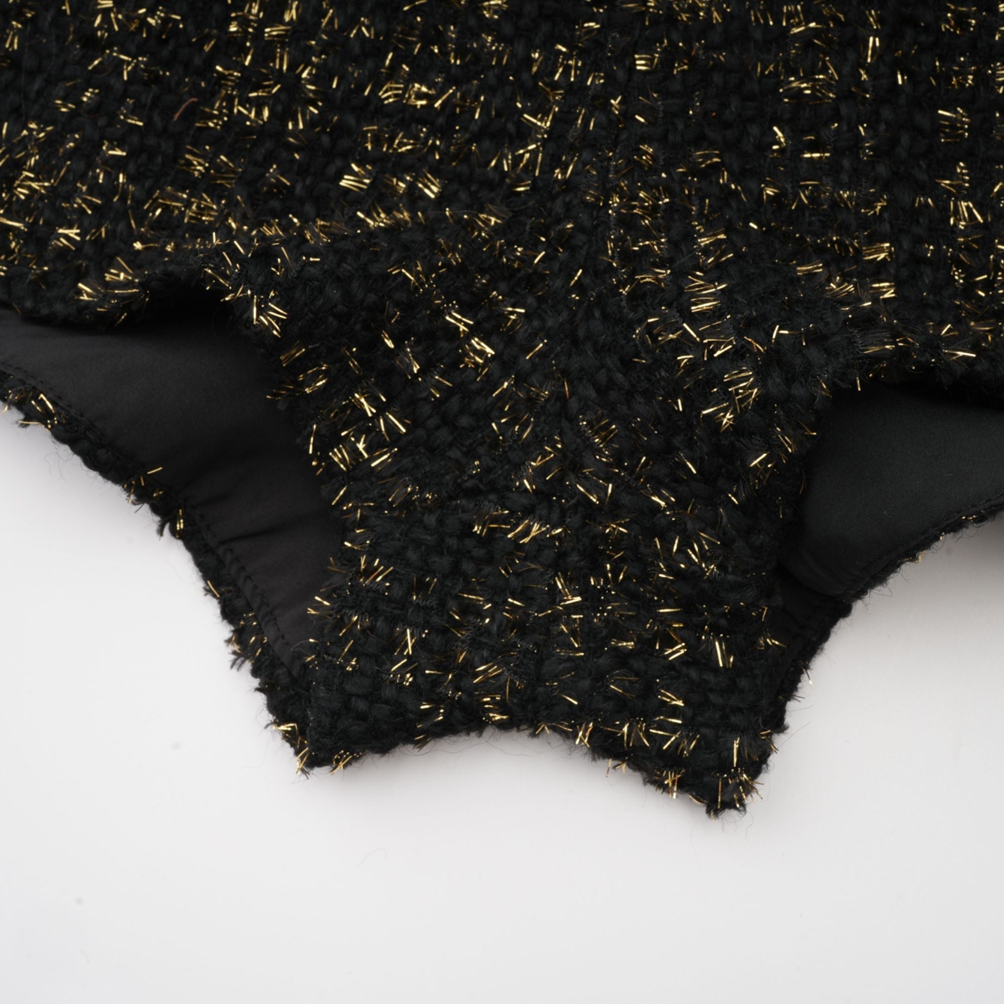LUXE METALLIC TWEED SET: BLAZER & SHORTS