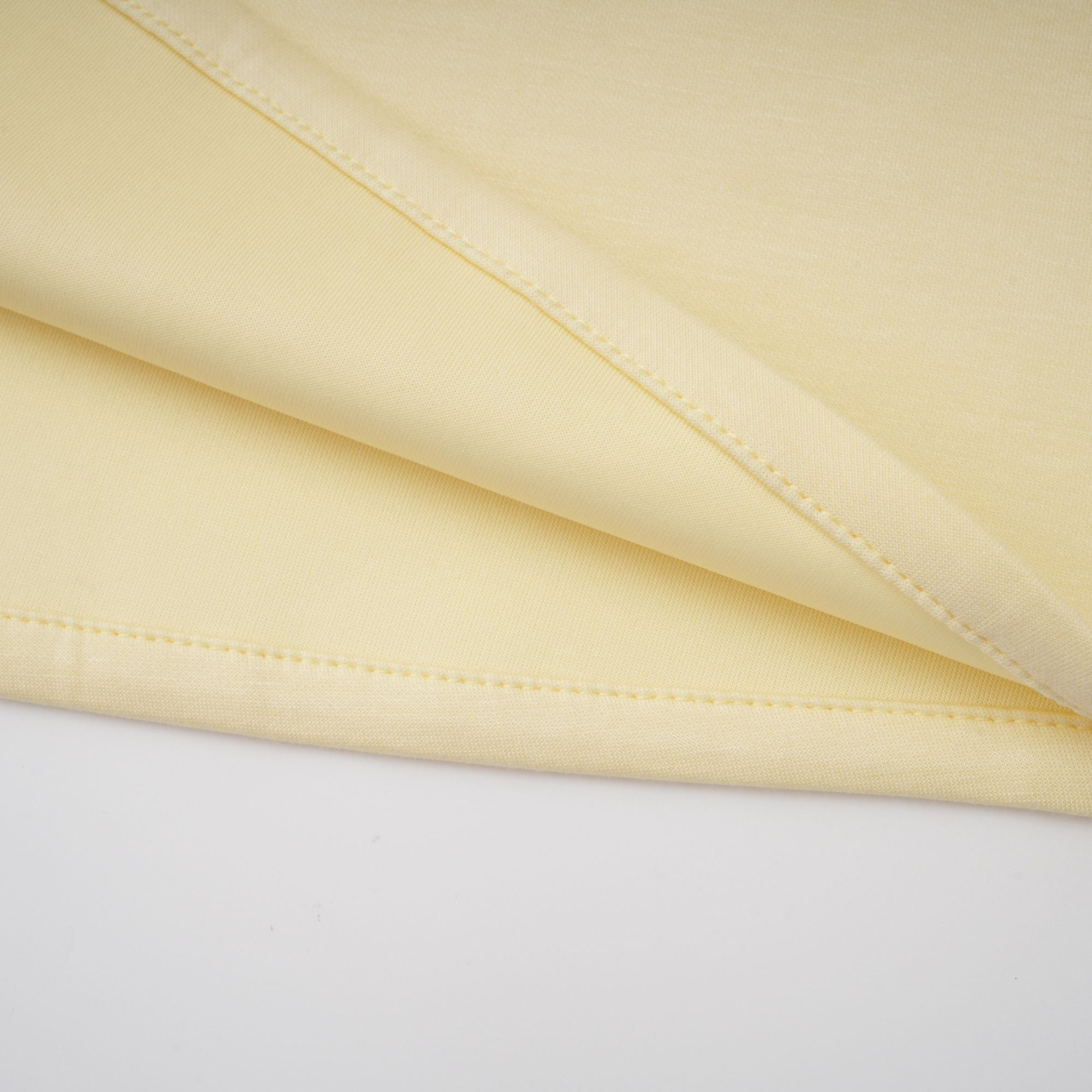MURRAY YELLOW PEARL TRIM SHAWL MAXI DRESS