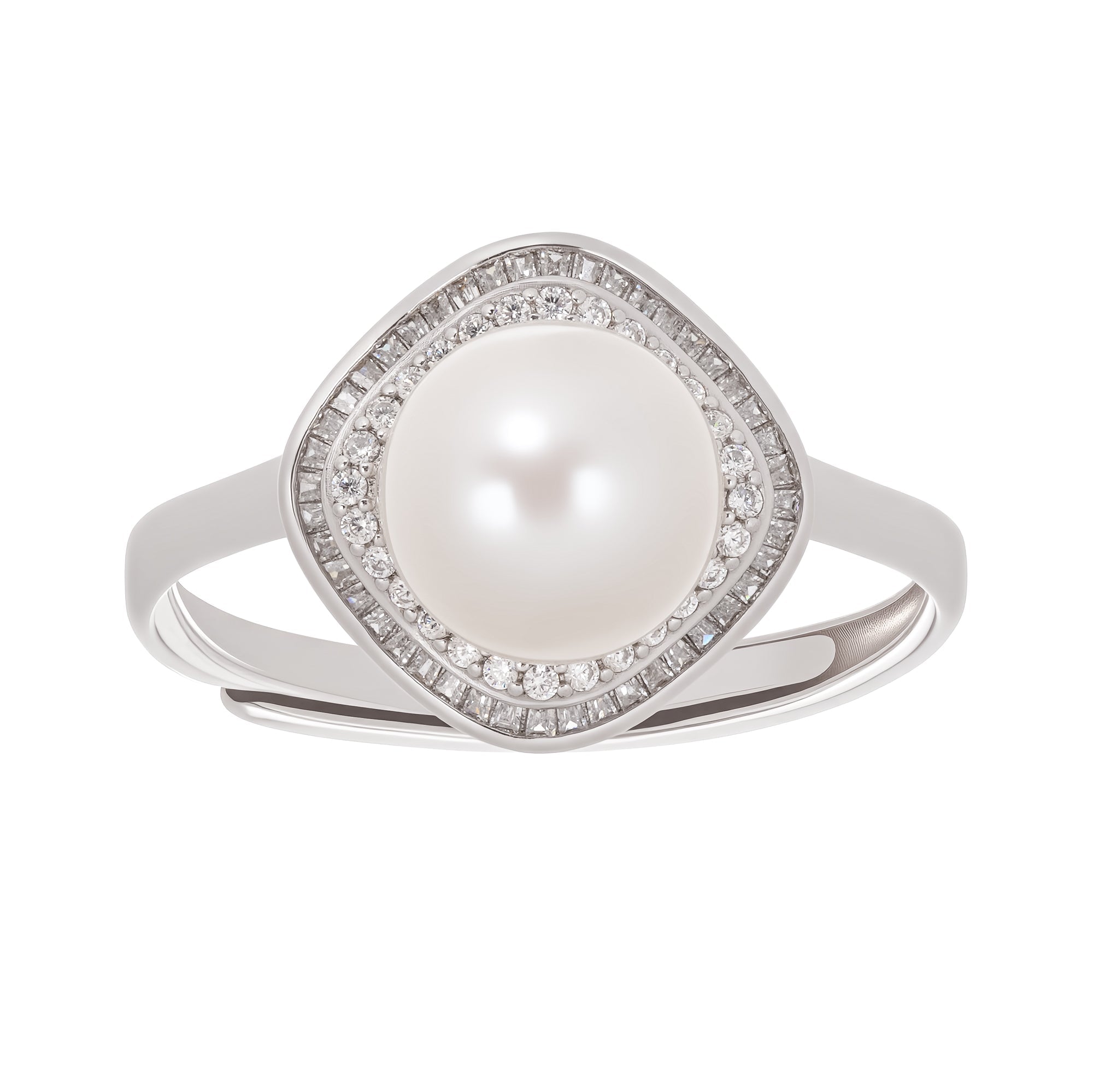 DSC05367MRAC128 HORTENSE STERLING SILVER PEARL ADJUSTABLE RING