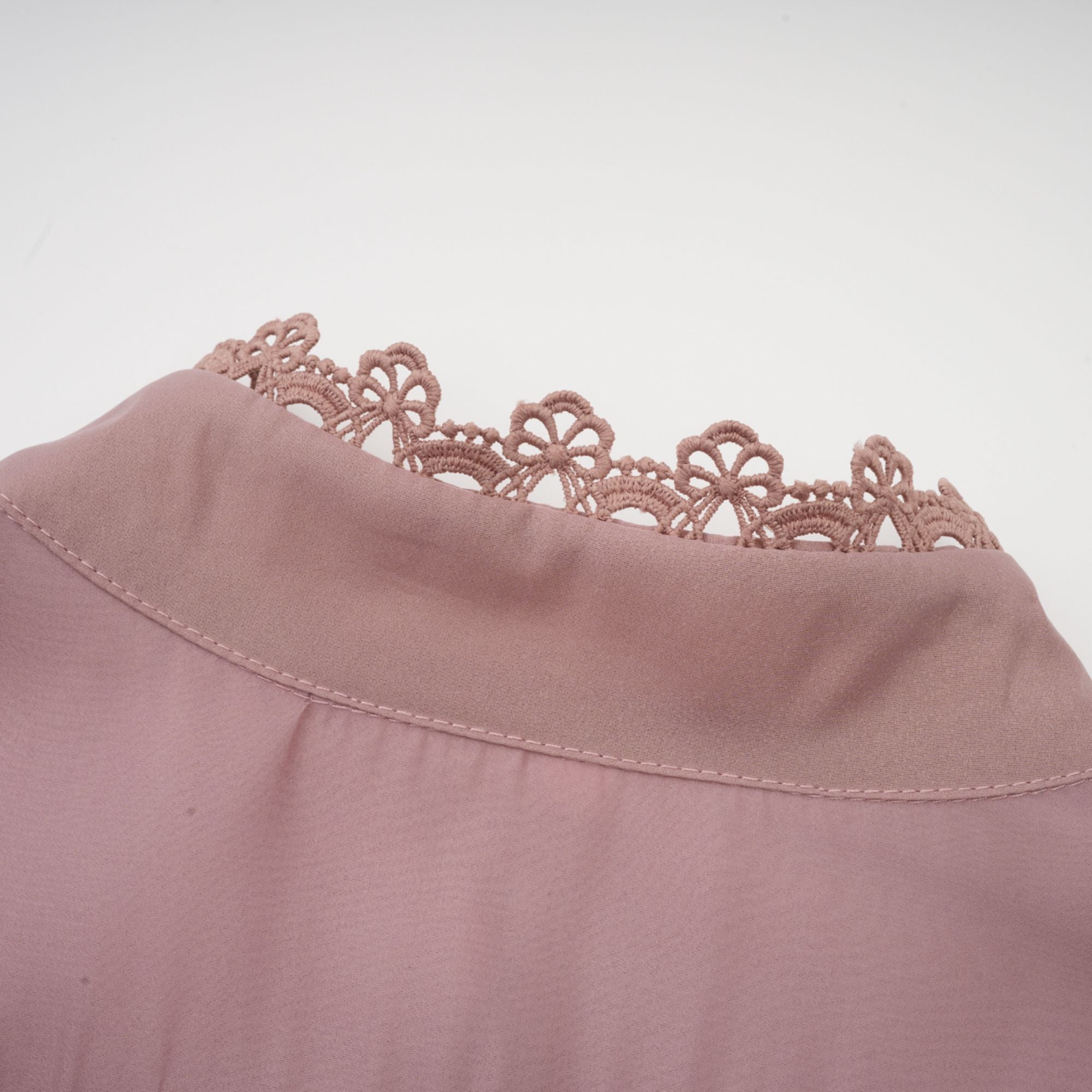 INÈS LACE CUT-OUT TIERED MIDI DRESS