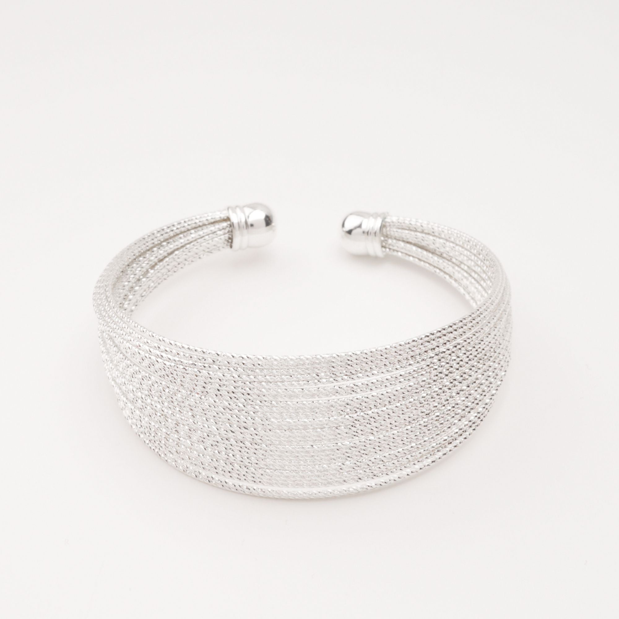 ANGÉLIQUE MULTI-BAND OPEN CUFF BRACELET