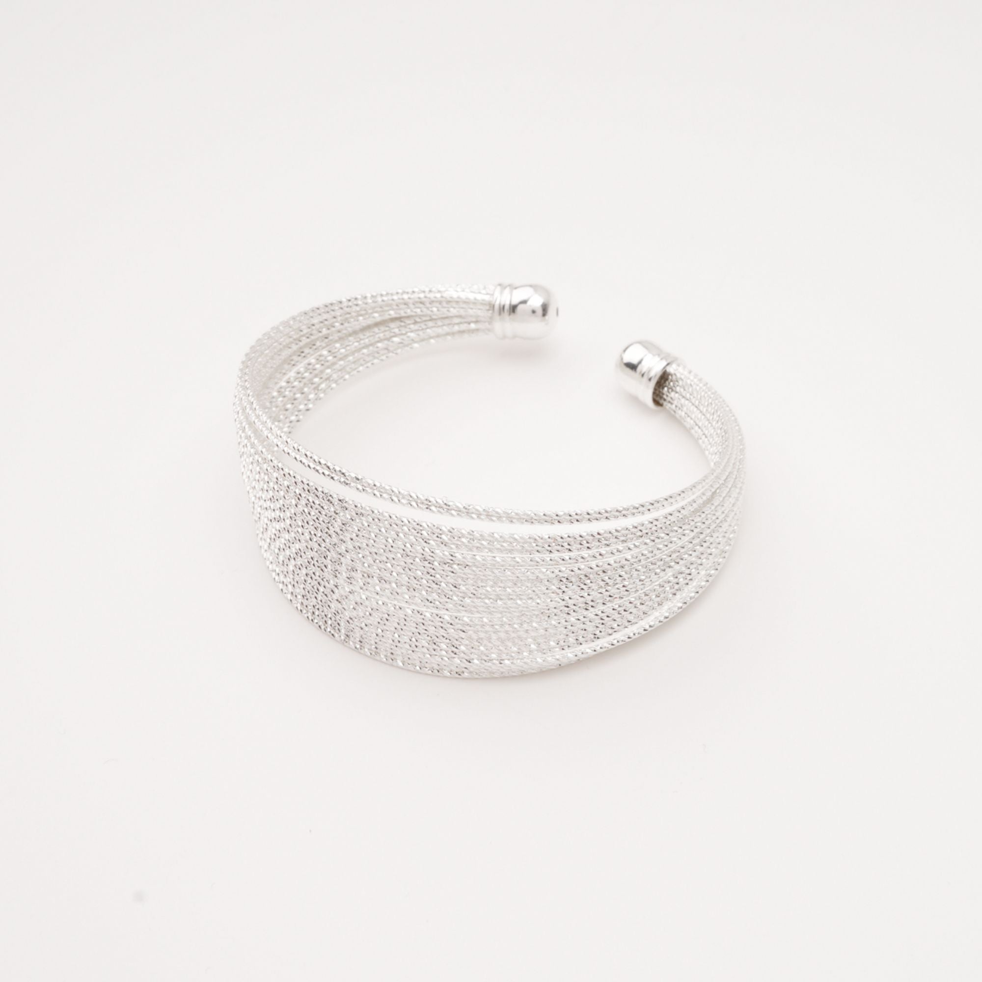 ANGÉLIQUE MULTI-BAND OPEN CUFF BRACELET