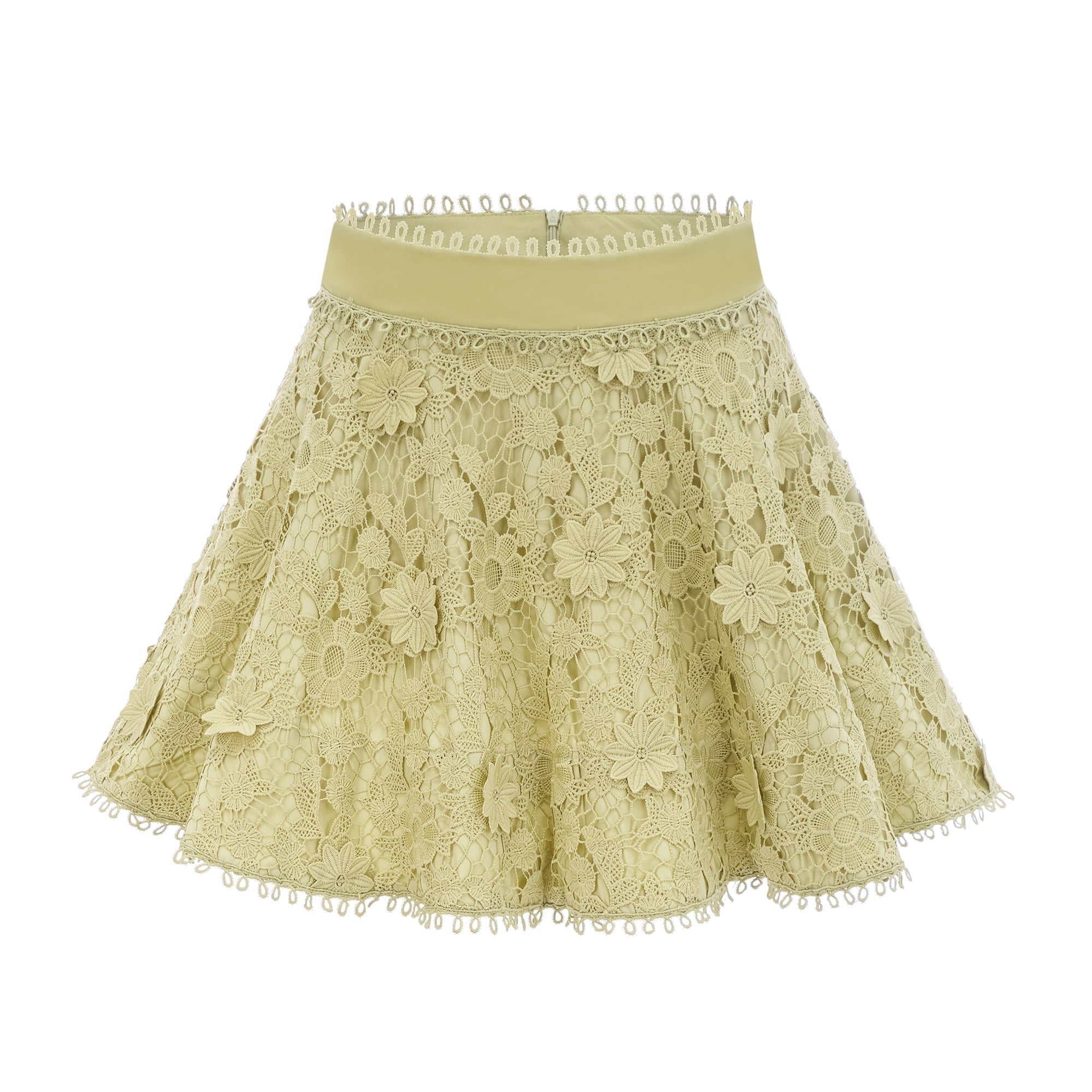 FLORAL EMBROIDERED MATCHING SET, SHIRT & SKIRT