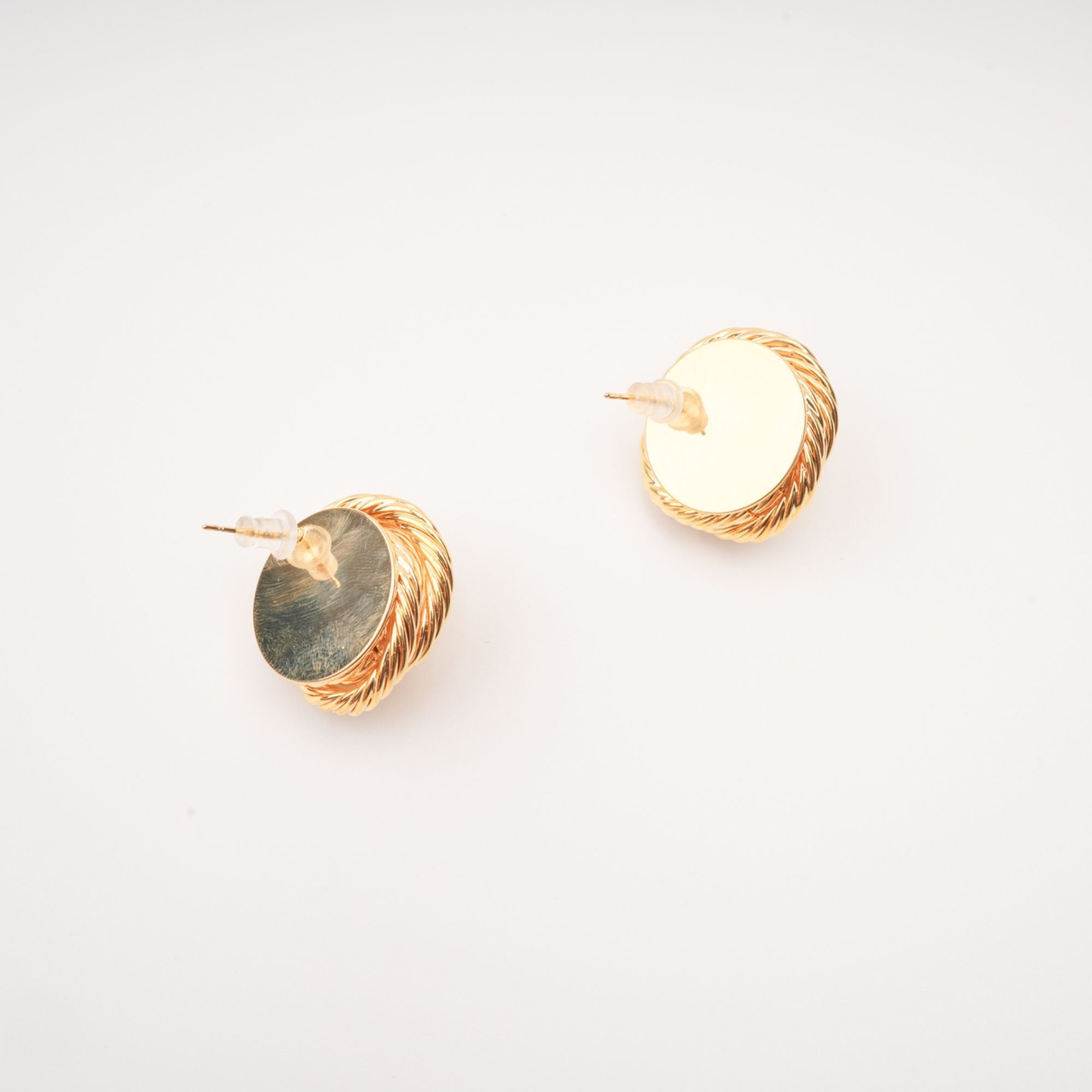 CHLOE FAUX PEARL GOLD EARRINGS | ELEGANT PARTY