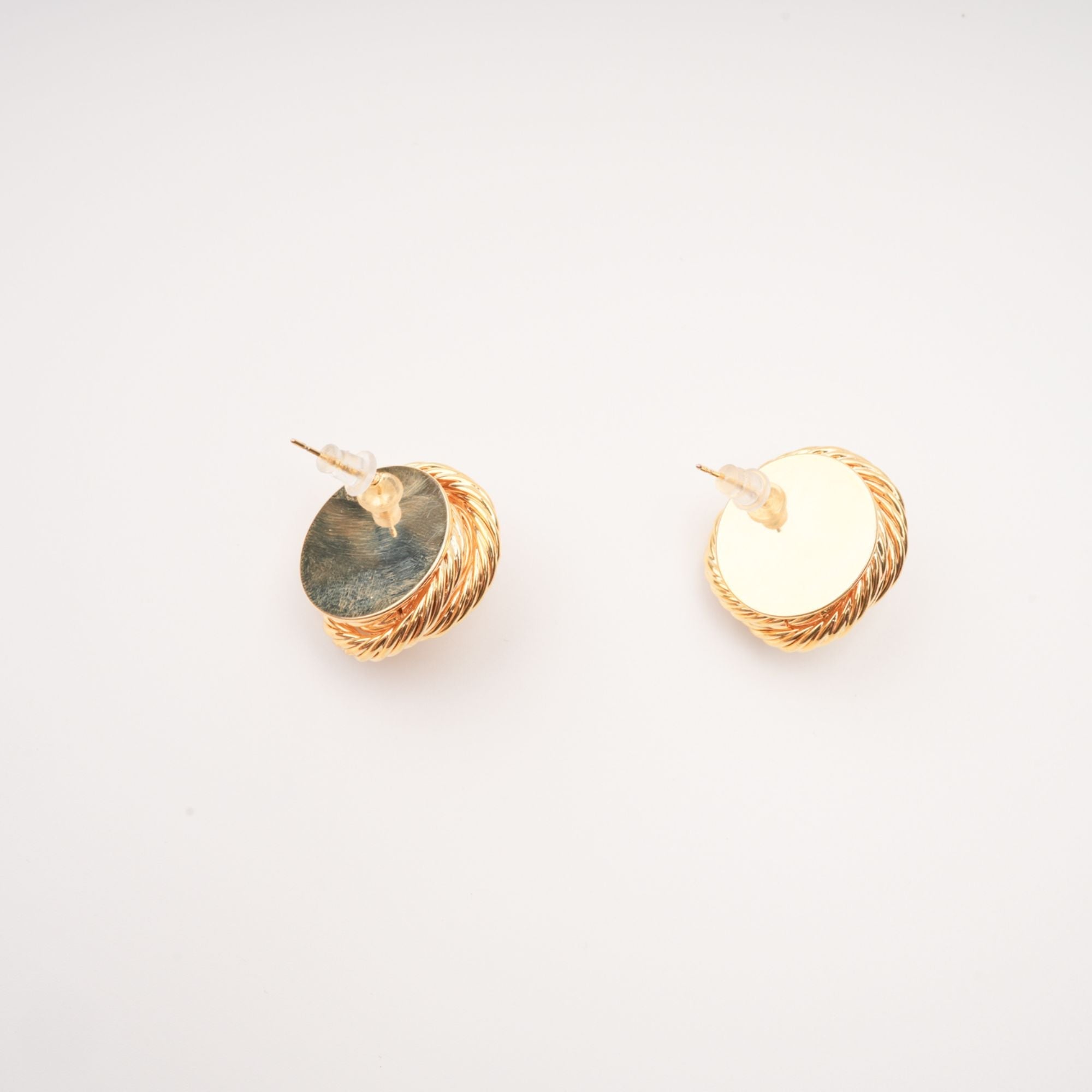 CHLOE FAUX PEARL GOLD EARRINGS | ELEGANT PARTY