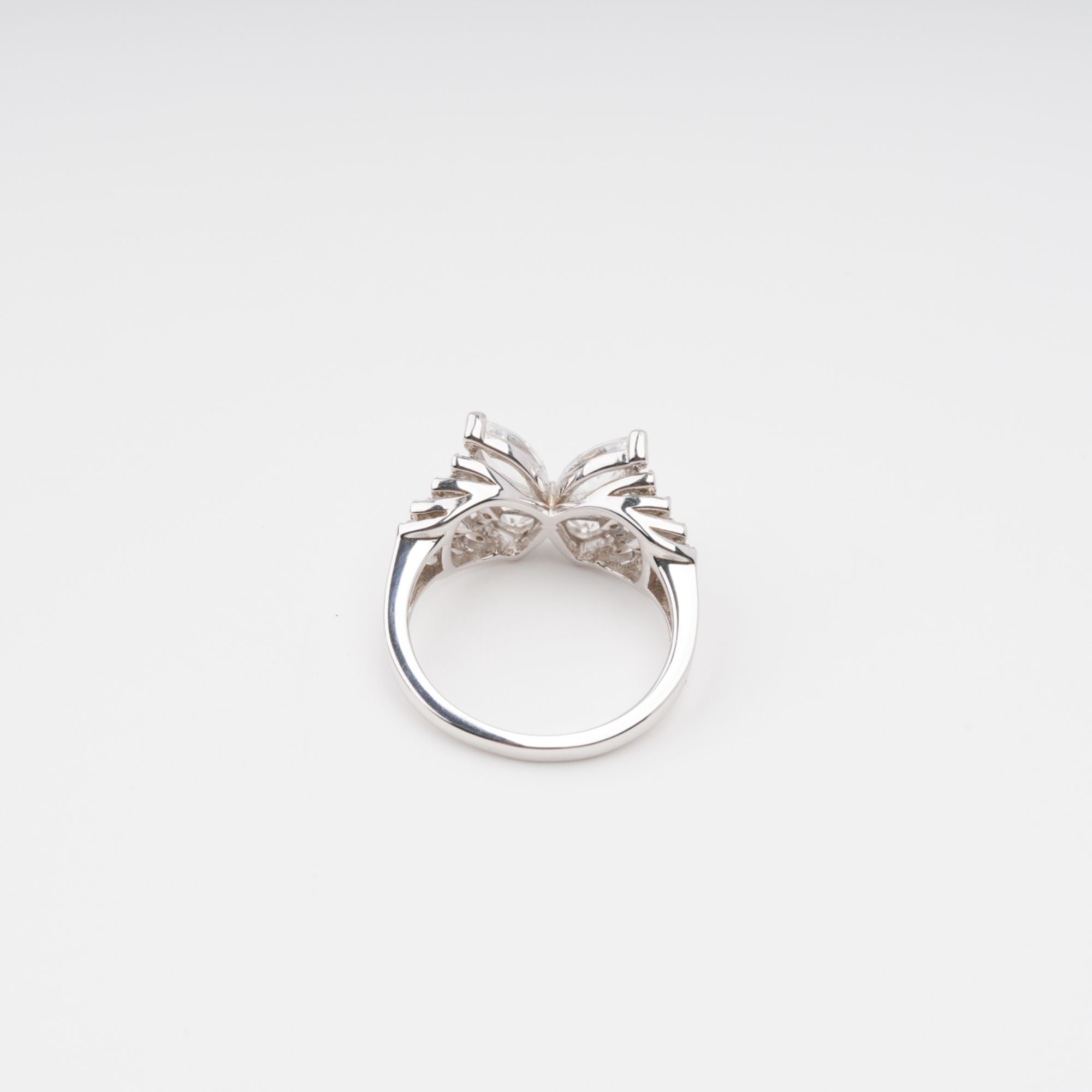 ZÉLIE BUTTERFLY GEMSTONE RING - STERLING SILVER