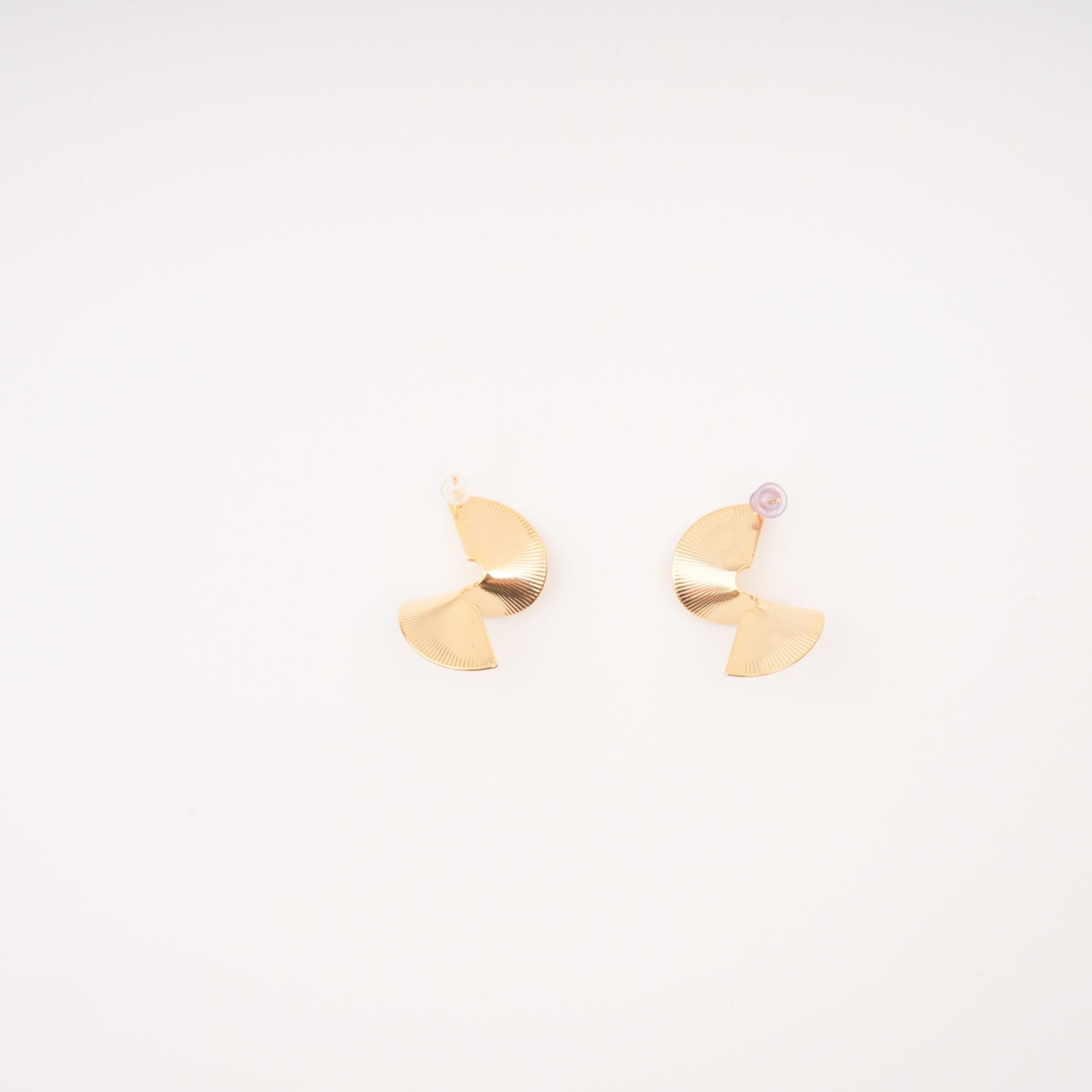 MARA GOLD HOOP EARRINGS FOR WEDDING PARTY