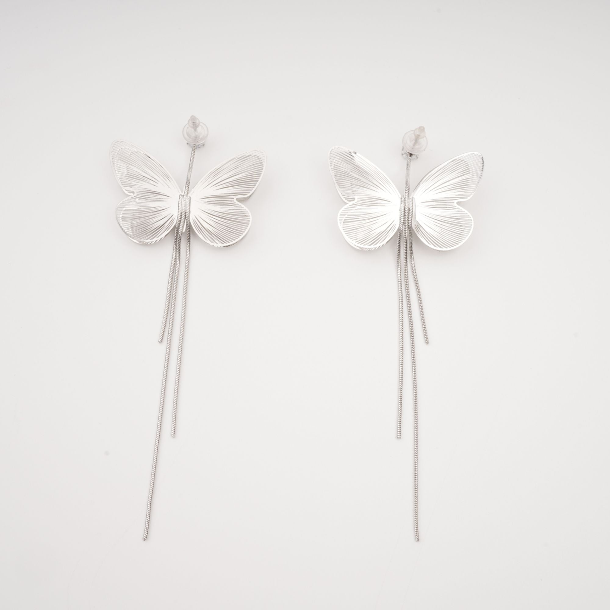 ZOË BUTTERFLY FRINGE DANGLE EARRINGS FOR PARTY