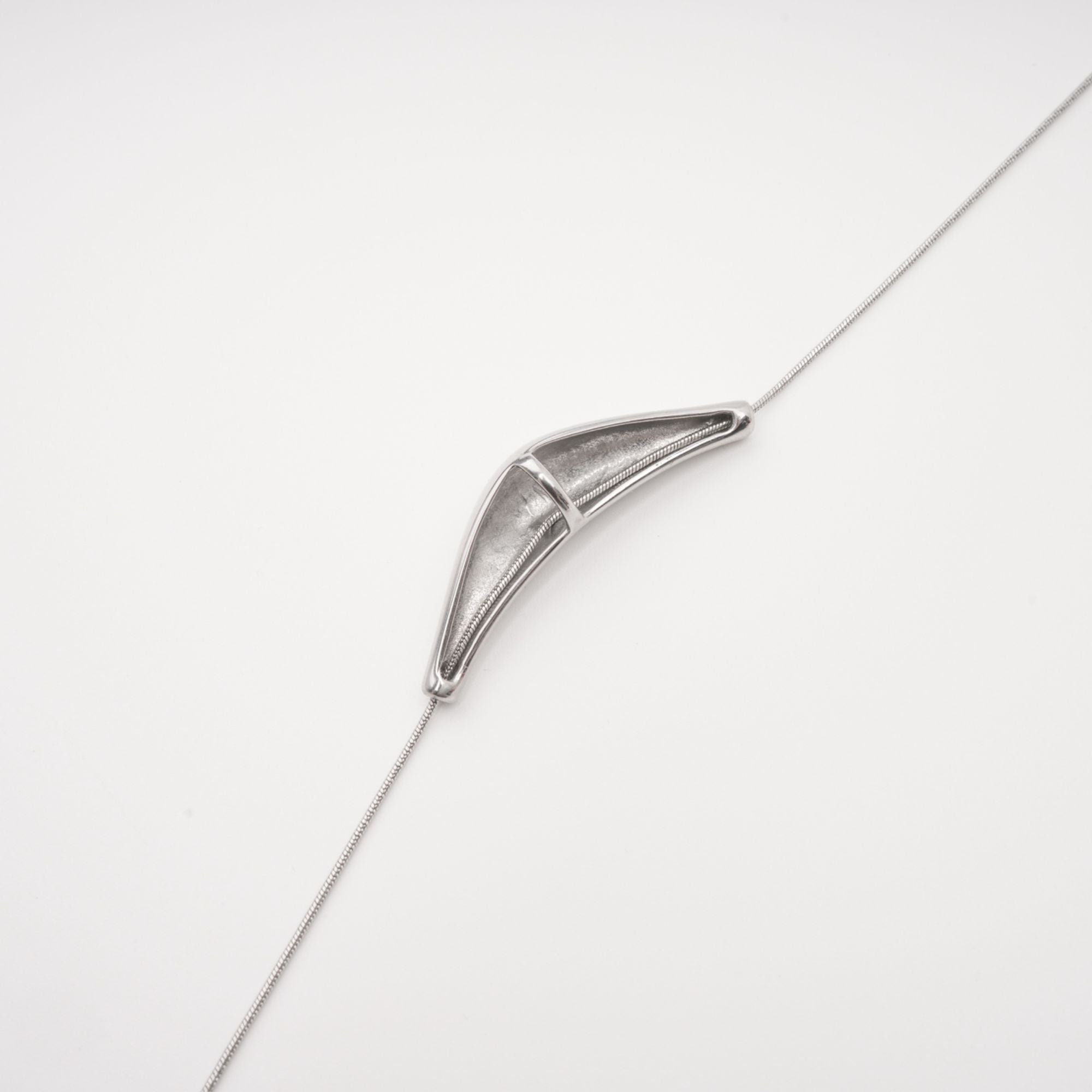 SILVER DROP NECKLACE, MINIMALIST EVERYDAY STYLE