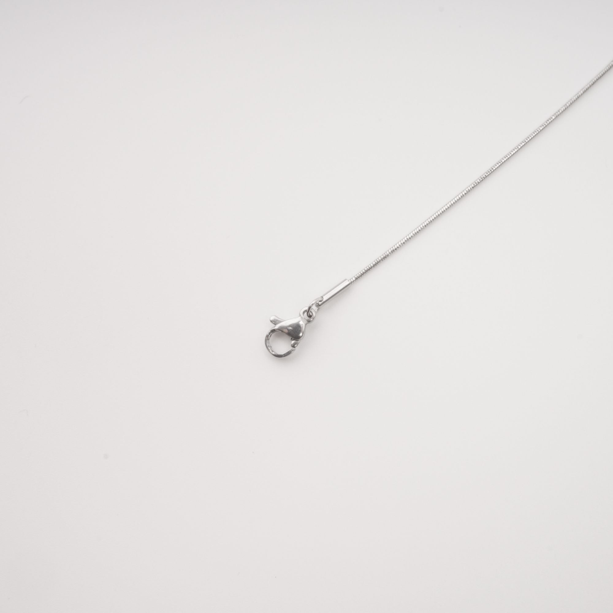 SILVER DROP NECKLACE, MINIMALIST EVERYDAY STYLE