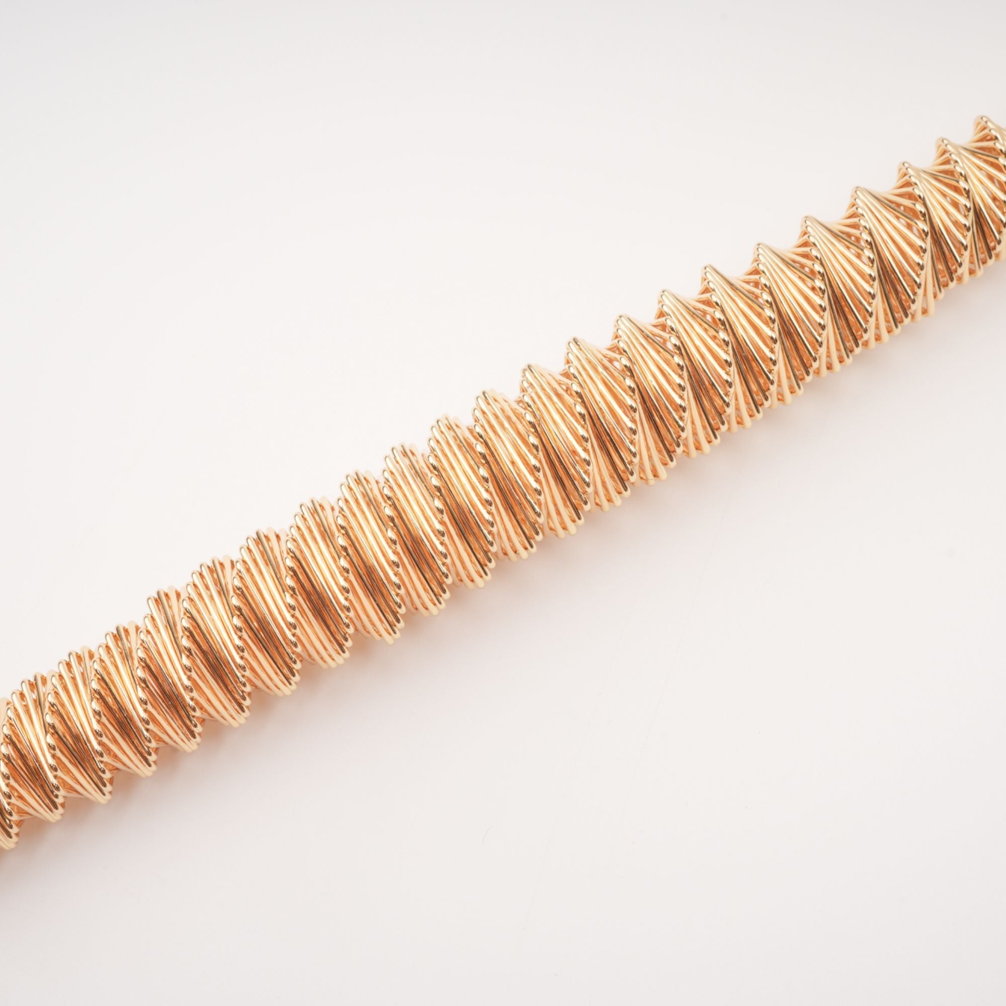 THAÏS GOLD TWISTED NECKLACE FOR EVENTS