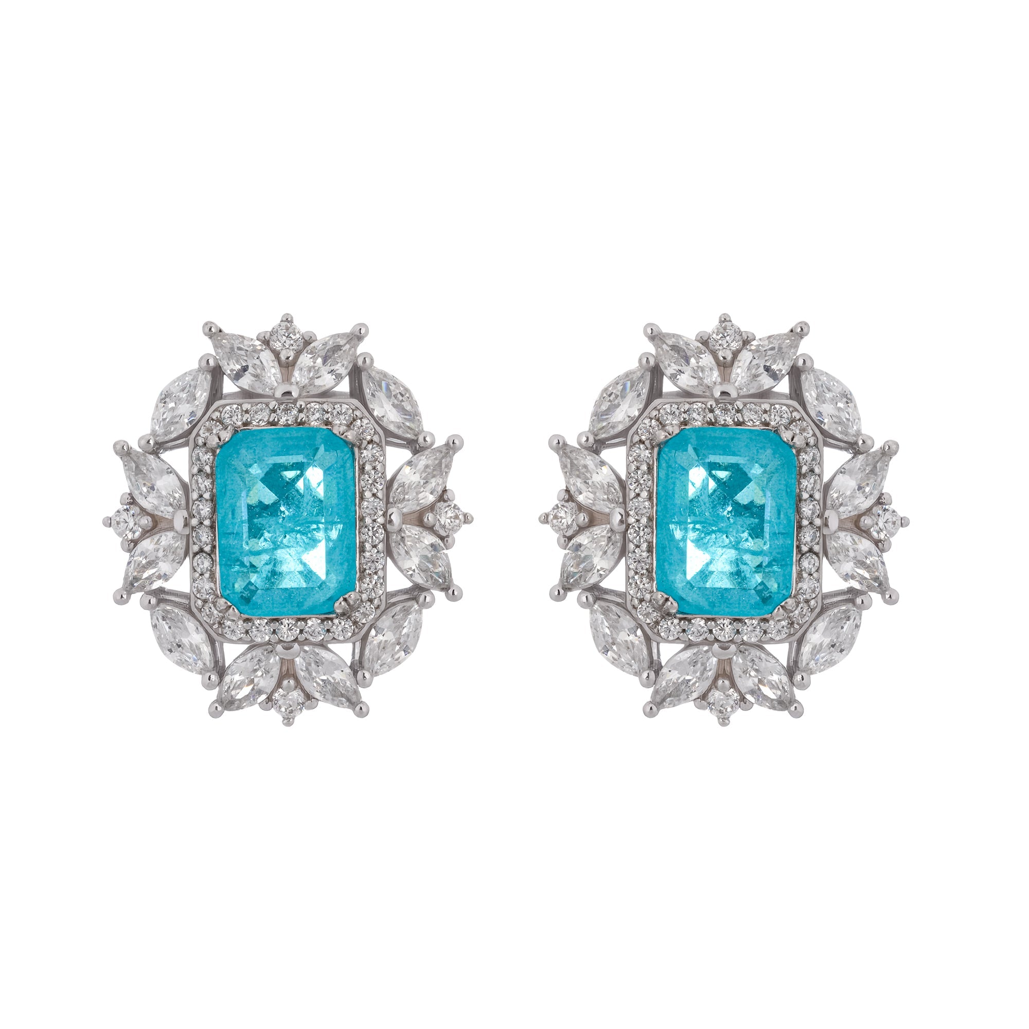 DSC06420_3c2526ac-b282-4f5e-801a-a7582fed2661 AQUAMARINE EMERALD CUT STERLING SILVER DROP EARRINGS