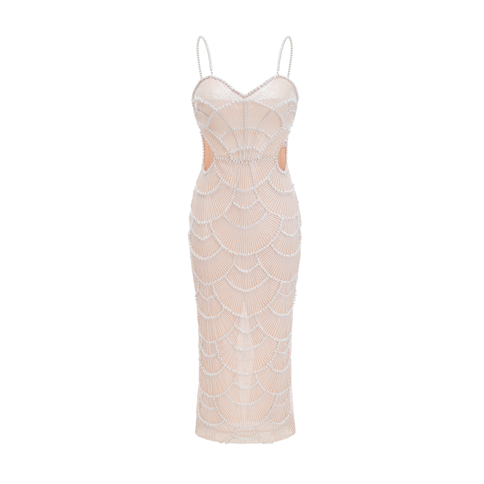SHIEMA PEARL SEQUIN MIDI DRESS, COCKTAIL PARTY
