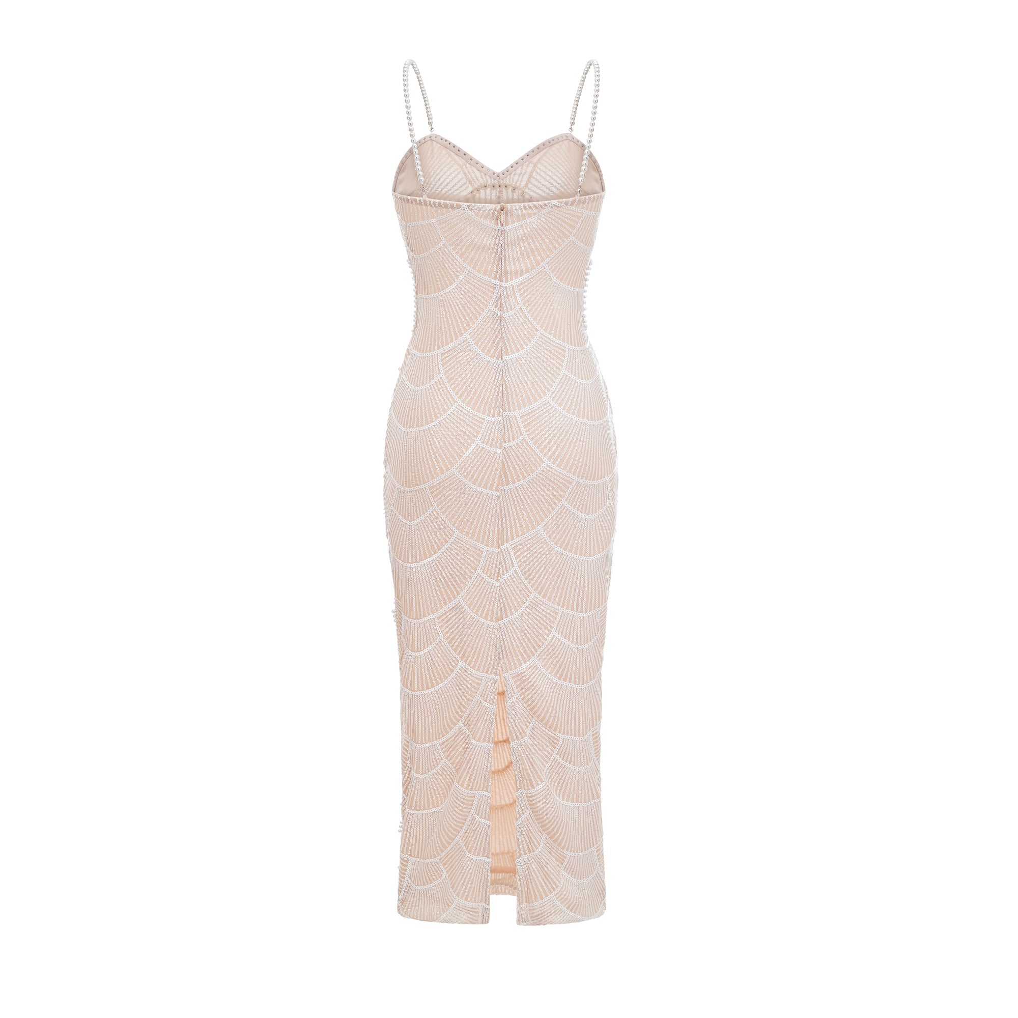 SHIEMA PEARL SEQUIN MIDI DRESS, COCKTAIL PARTY