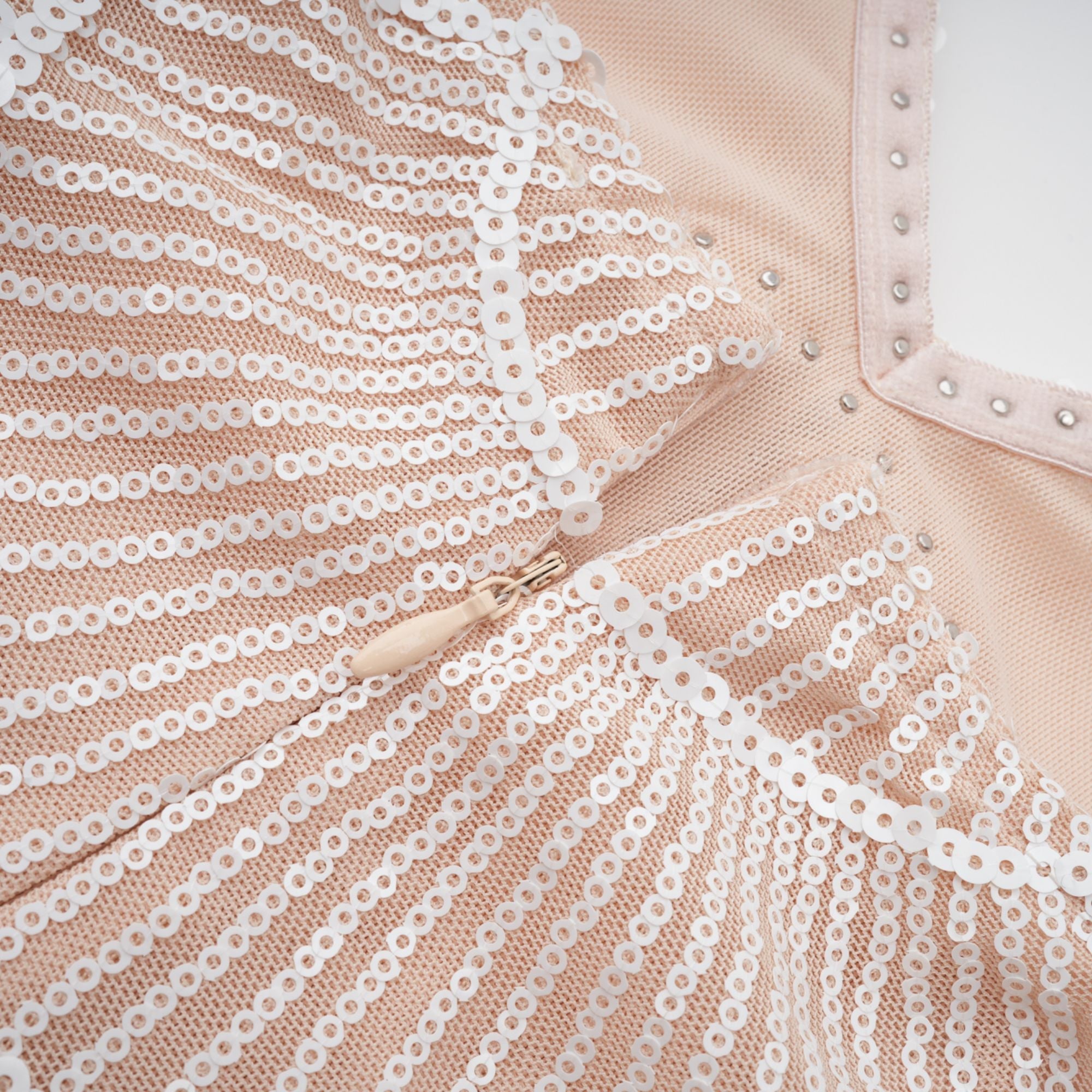 SHIEMA PEARL SEQUIN MIDI DRESS, COCKTAIL PARTY