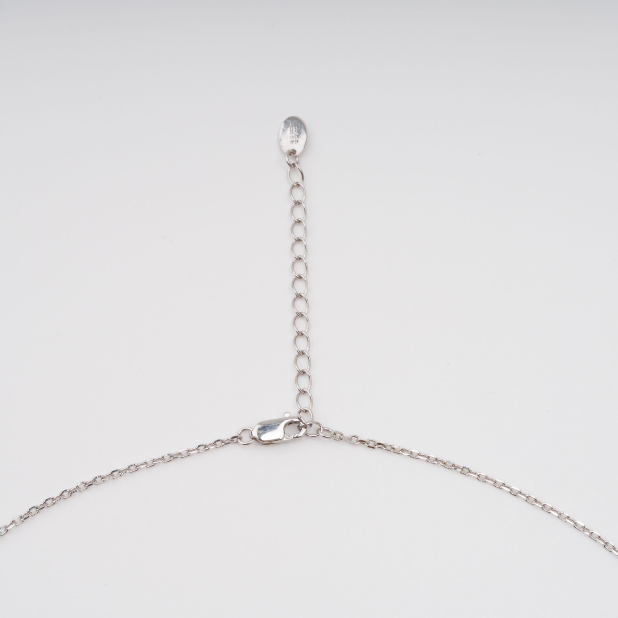 YELLOW GEMSTONE SQUARE PENDANT NECKLACE STERLING SILVER
