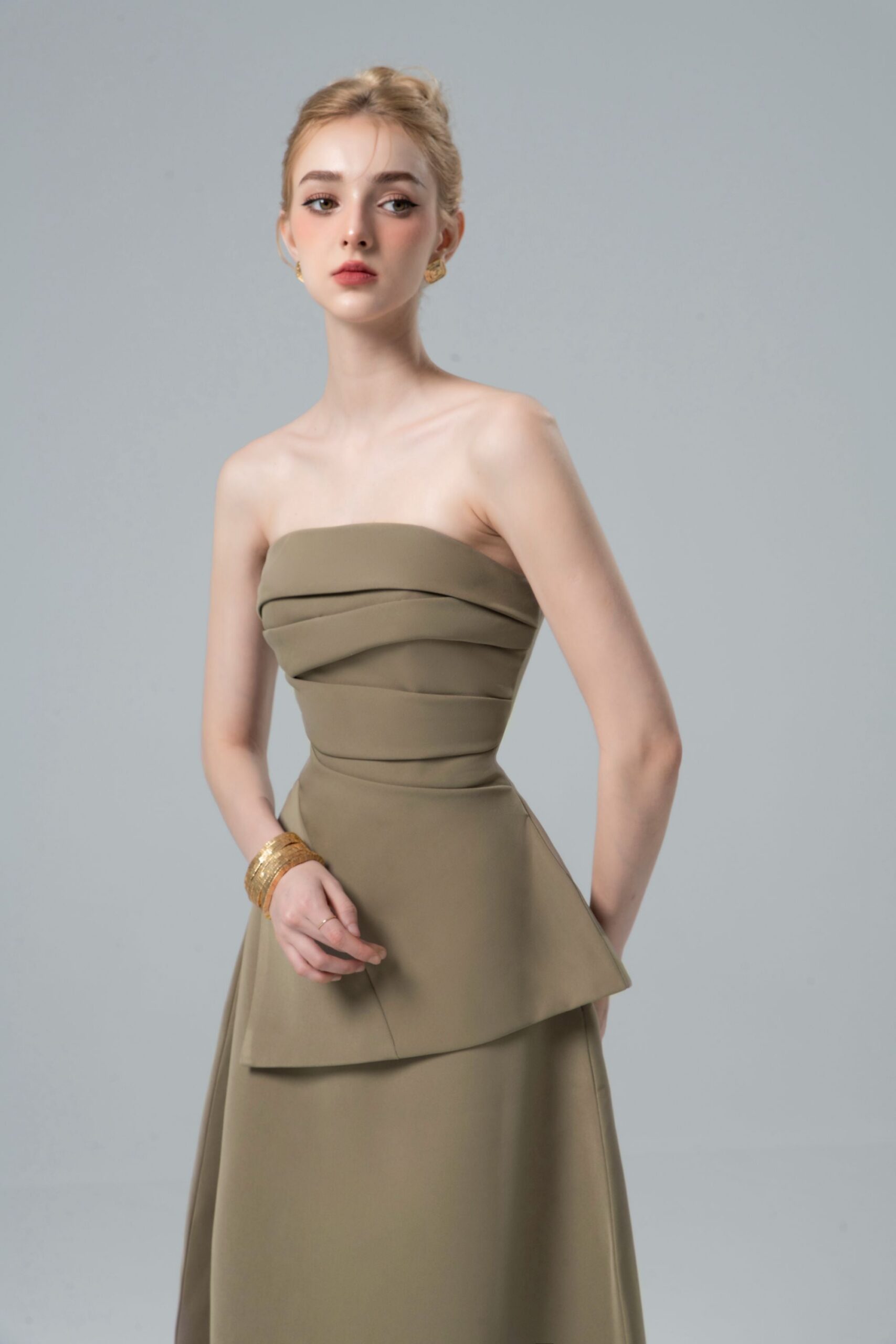 JAMIE BUSTIER SET - SATIN CORSET DATE NIGHT OUTFIT