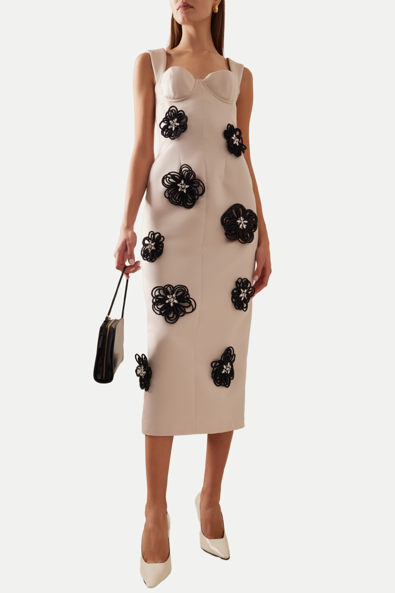 DarrahFloralAppliqueMaxiBandageDress-White_1 FLORAL EMBELLISHED WHITE MIDI DRESS FOR WEDDING GUEST
