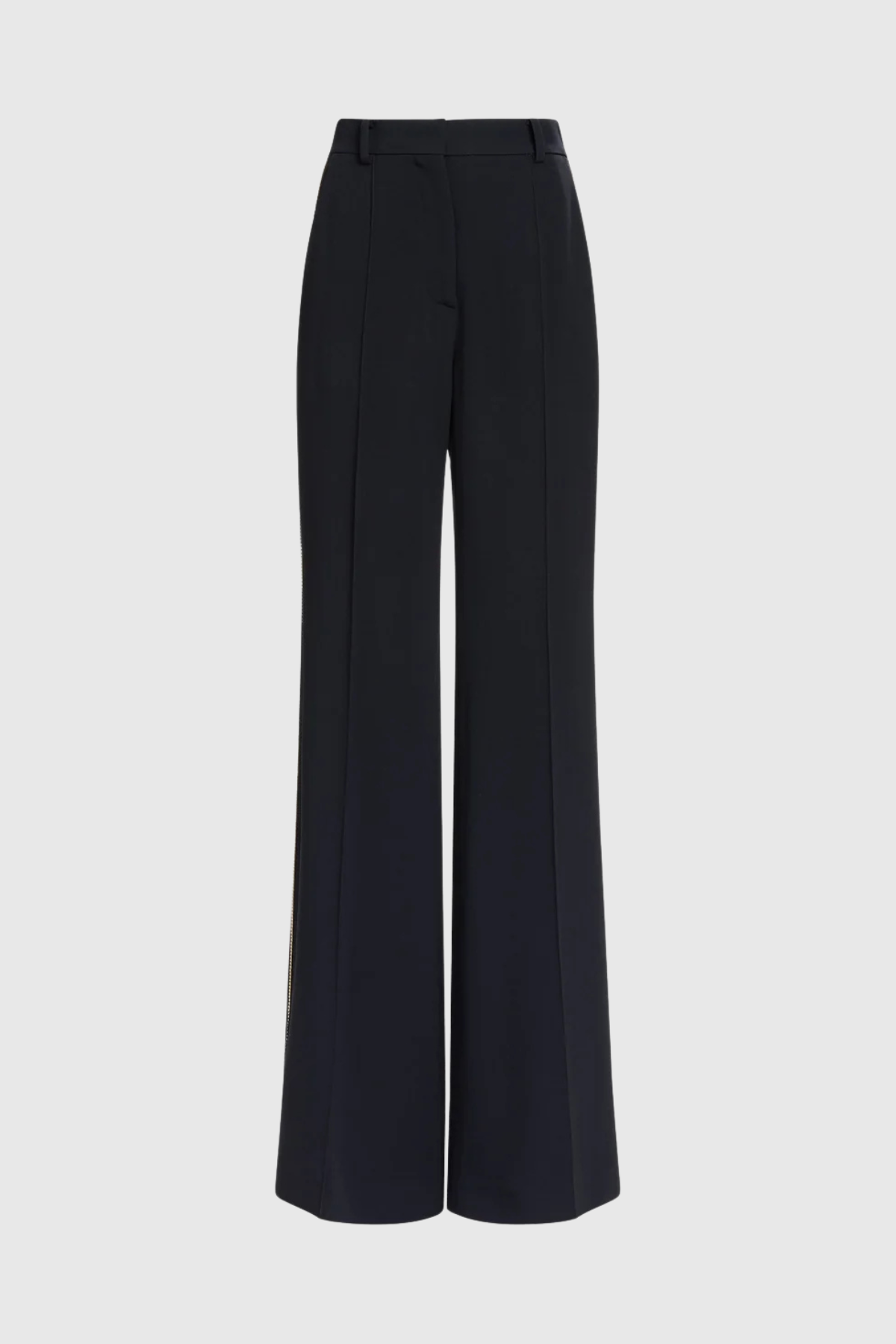 LUXE EMBELLISHED BLAZER & PANTS SET - BLACK