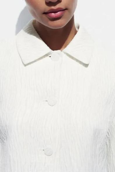 DENISE TEXTURED LAPEL BLAZER SET - FORMAL