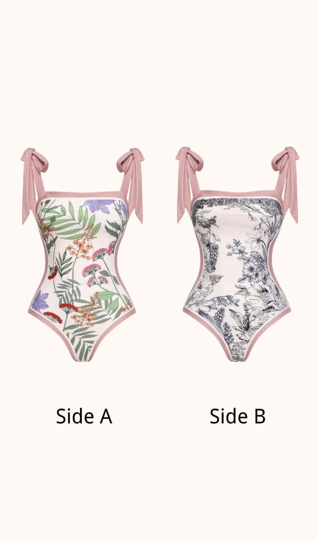 DOLLY PRINTED BIKINI SET VACATION LOOK