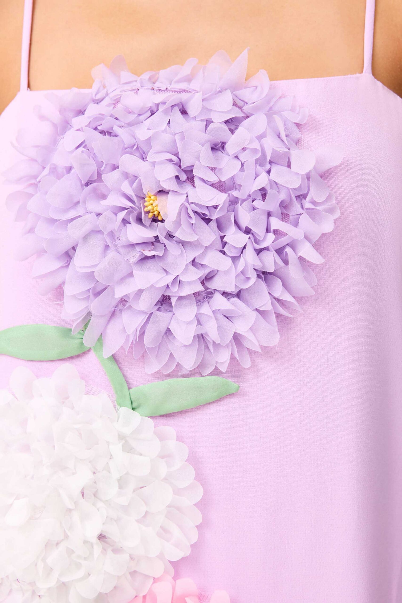 KRISTIN EMBROIDERED PURPLE MAXI DRESS