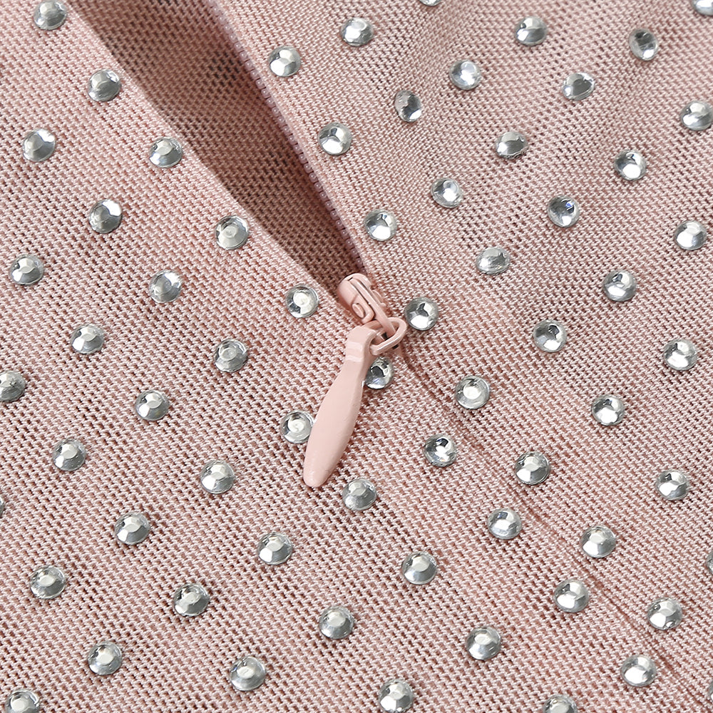 NEOMI MINI DRESS NUDE, BODYCON, COCKTAIL