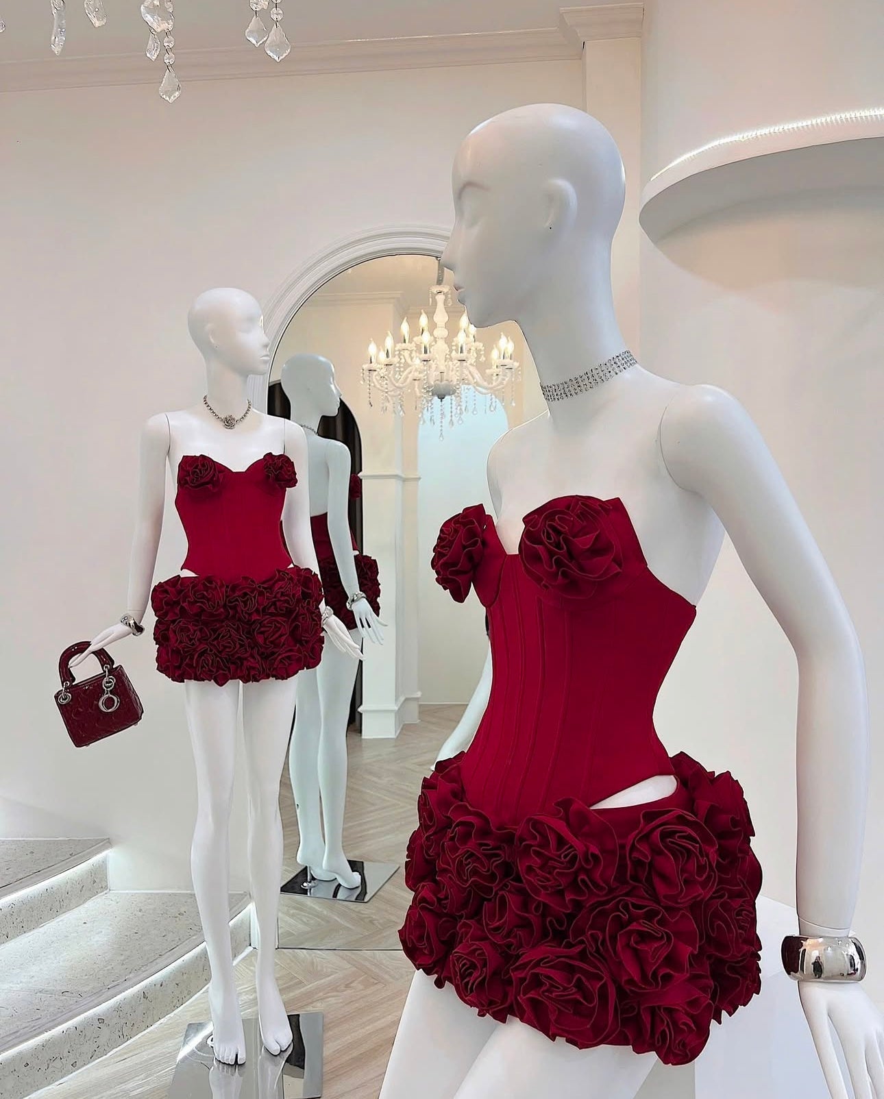 CYNTHIA TWO PIECE SET FOR WEDDING GUEST ELEGANT