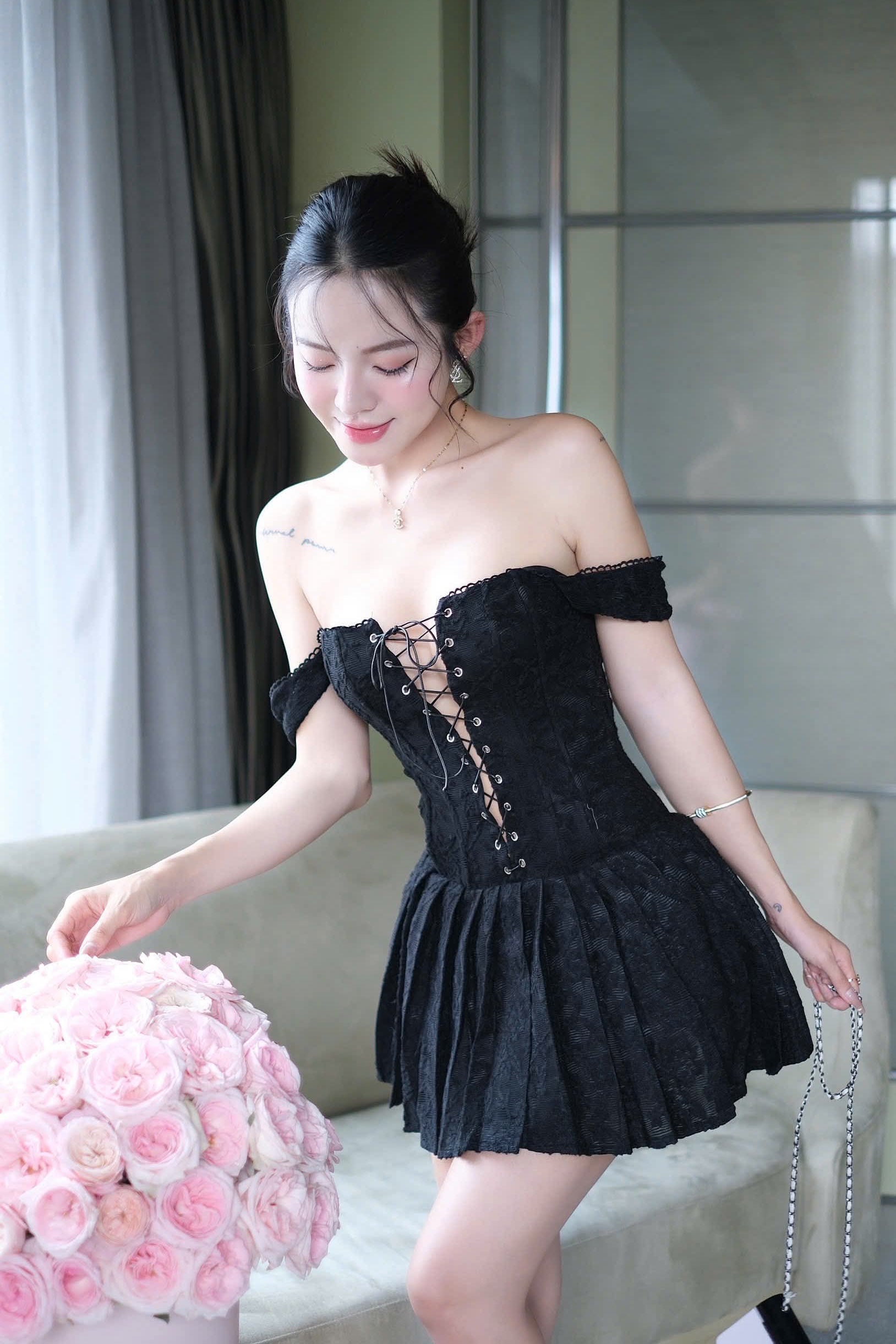 MAIA MINI DRESS, FIT & FLARE, COCKTAIL PARTY