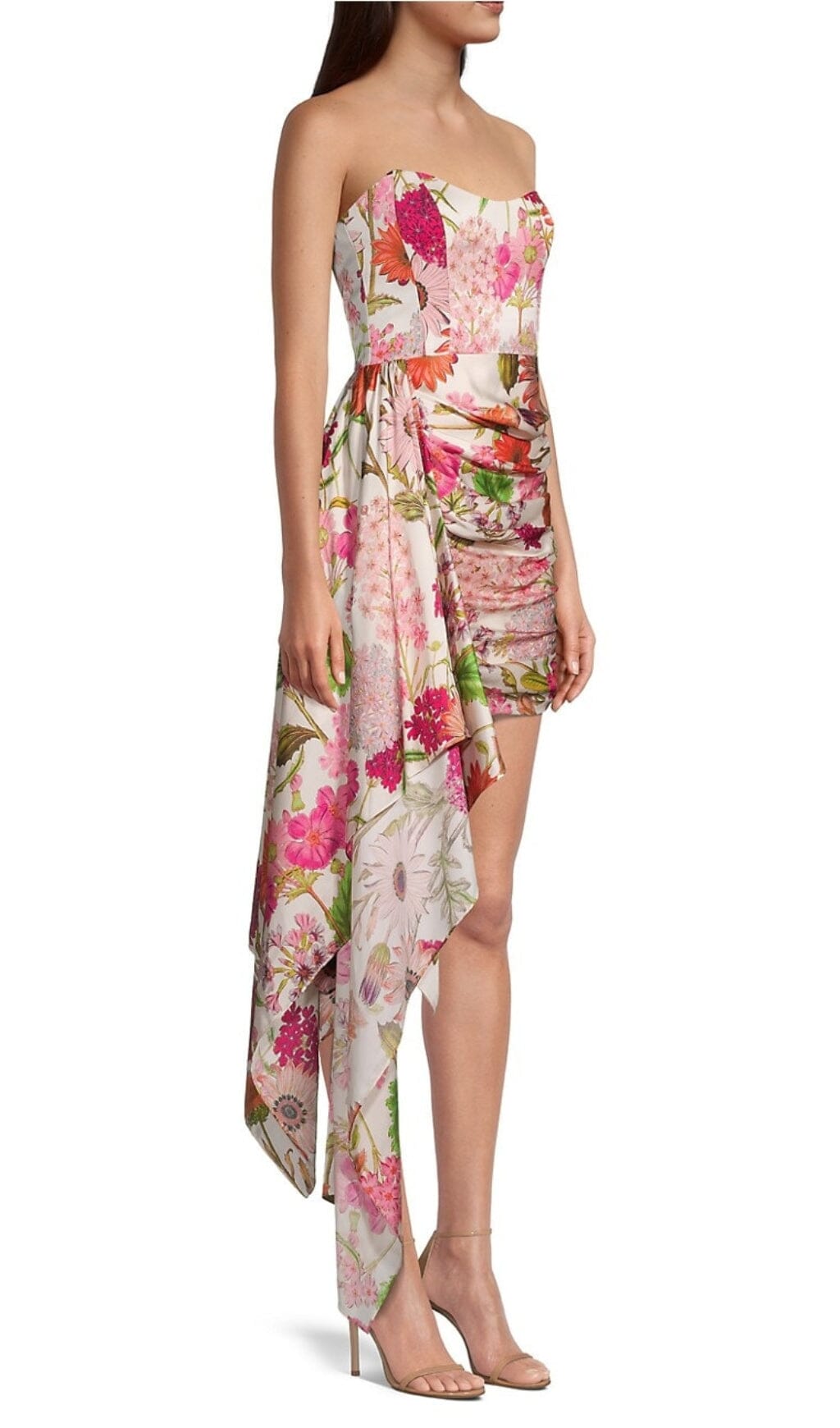 FLORAL CORSET MINI DRESS FOR PARTY