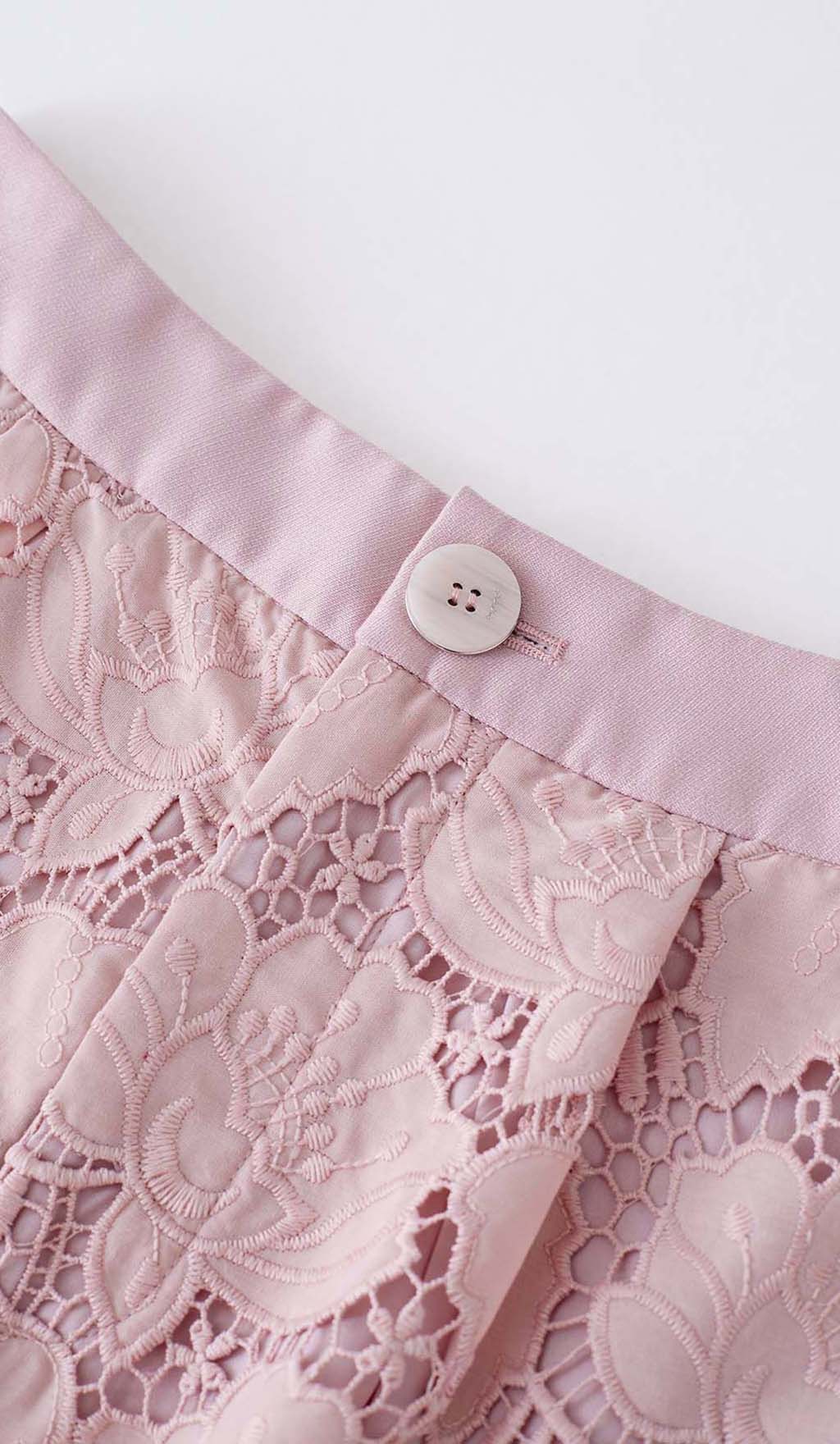 FLORALCUTWORKJACKETDRESSSETINPINK7 FLORAL CUTWORK JACKET DRESS SET PINK WEDDING