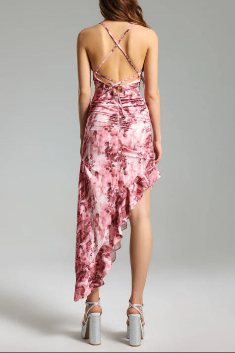 Fayie-Floral-Ruffled-Skew-Dress-1_540x_1 FLORAL RUFFLED SKEW DRESS, COCKTAIL PARTY