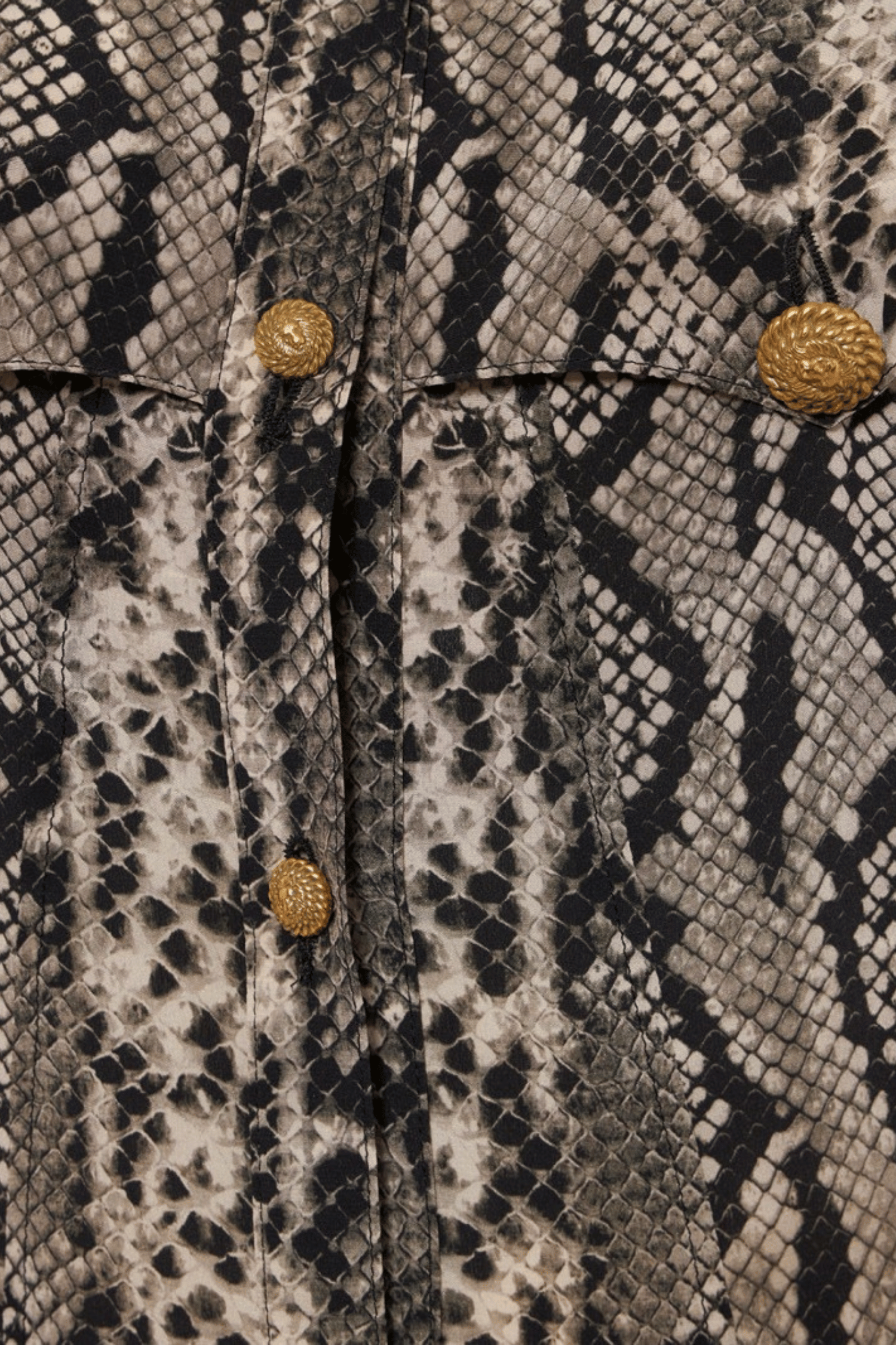FILIS SNAKE PRINT MAXI SHIRT DRESS FOR WORK