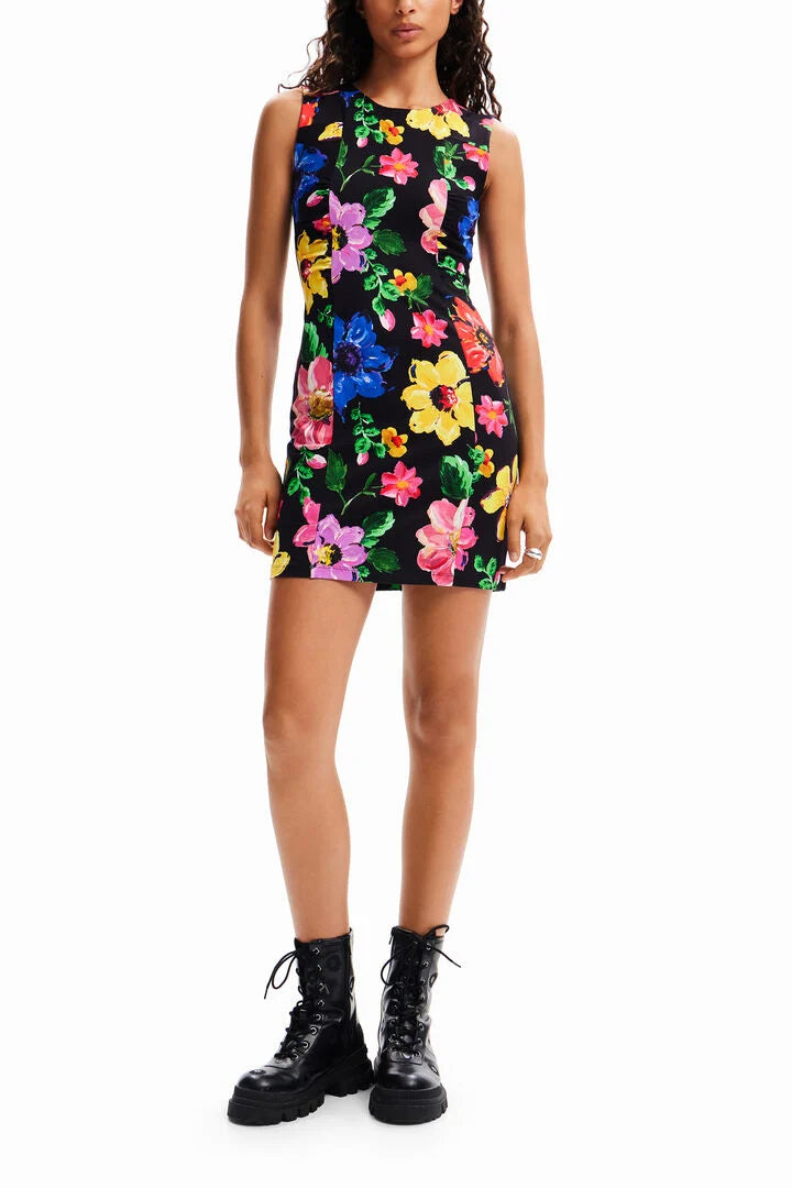 Floralminidress_Desigual_1 FLORAL LACE MINI DRESS FOR WEDDING GUEST