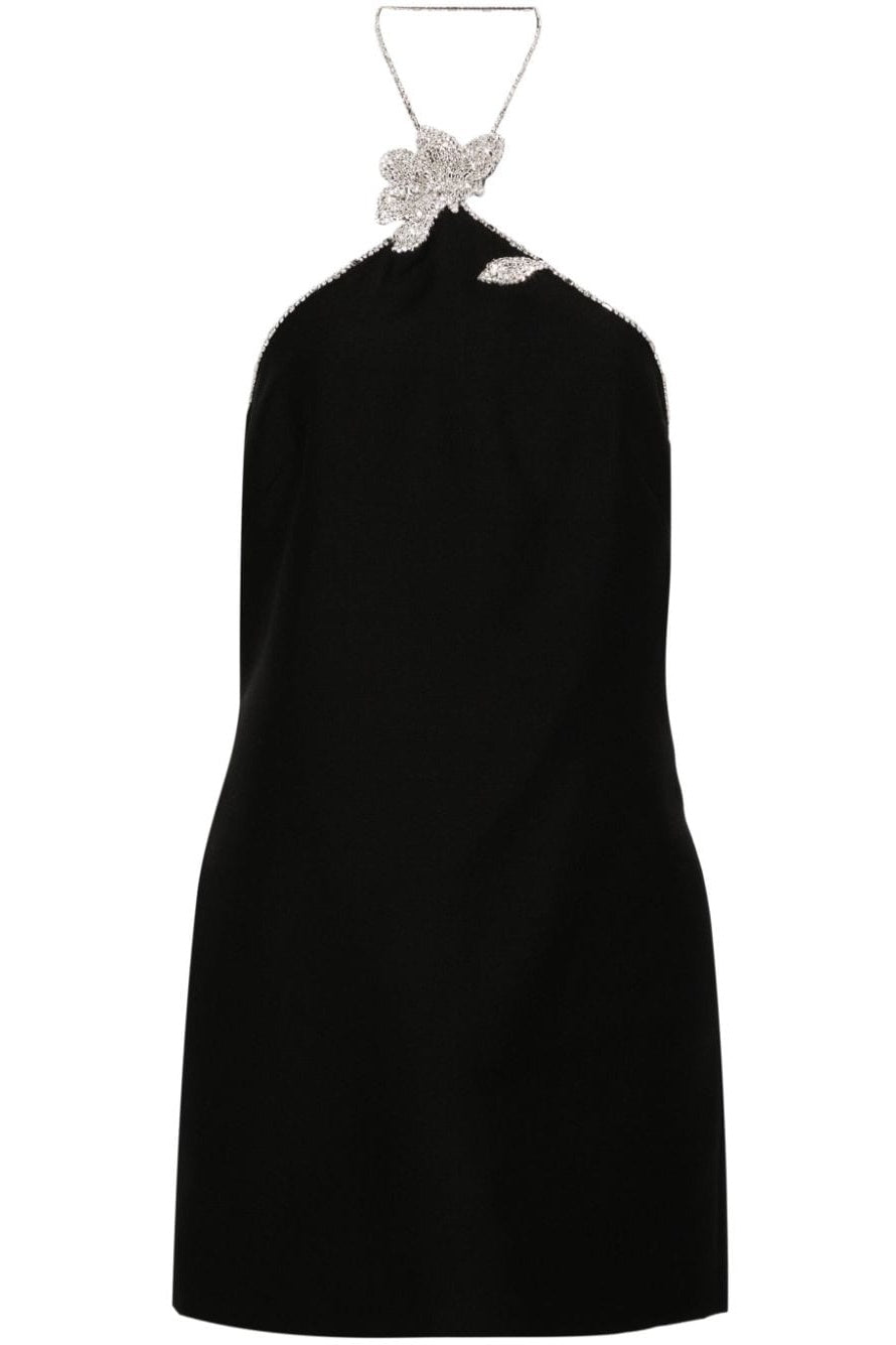 GALATEA DIAMANTE HALTER MINI PARTY BANDAGE DRESS