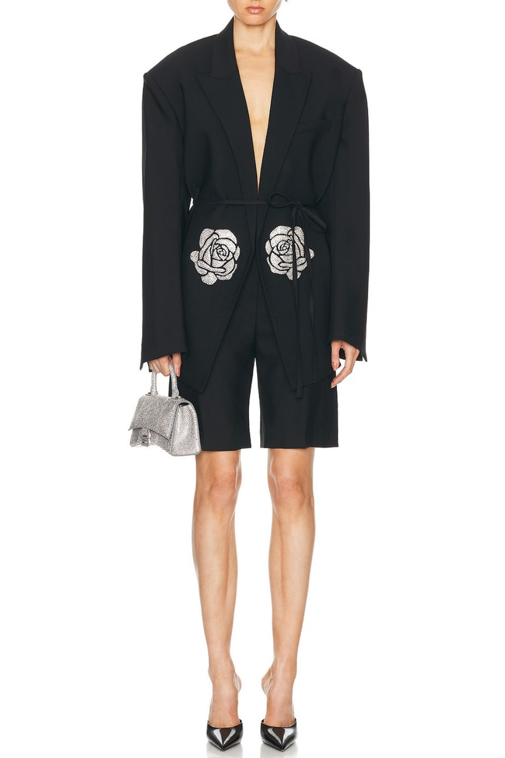 GRISELDA ROSE RHINESTONE BLAZER, PARTY READY