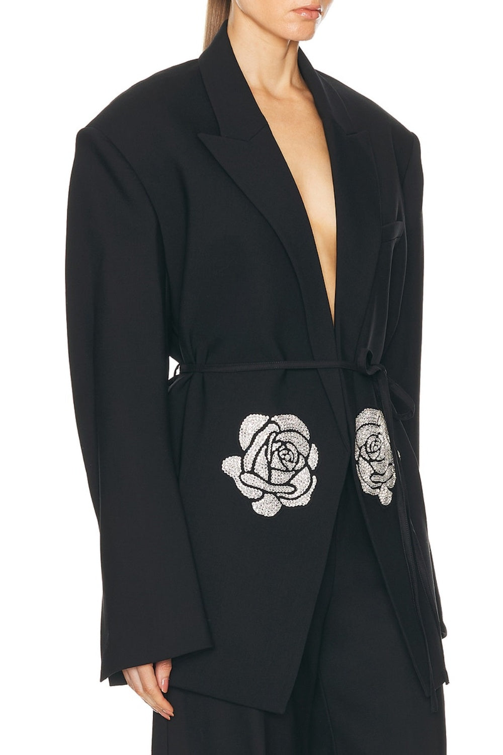 GRISELDA ROSE RHINESTONE BLAZER, PARTY READY