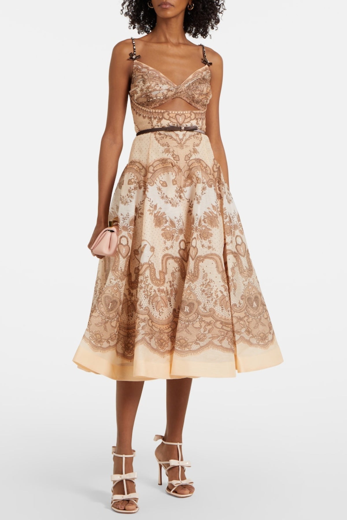 GriydaPrintCutoutTwistMidiDress6 GRIYDA PRINT CUTOUT MIDI DRESS FOR PARTY