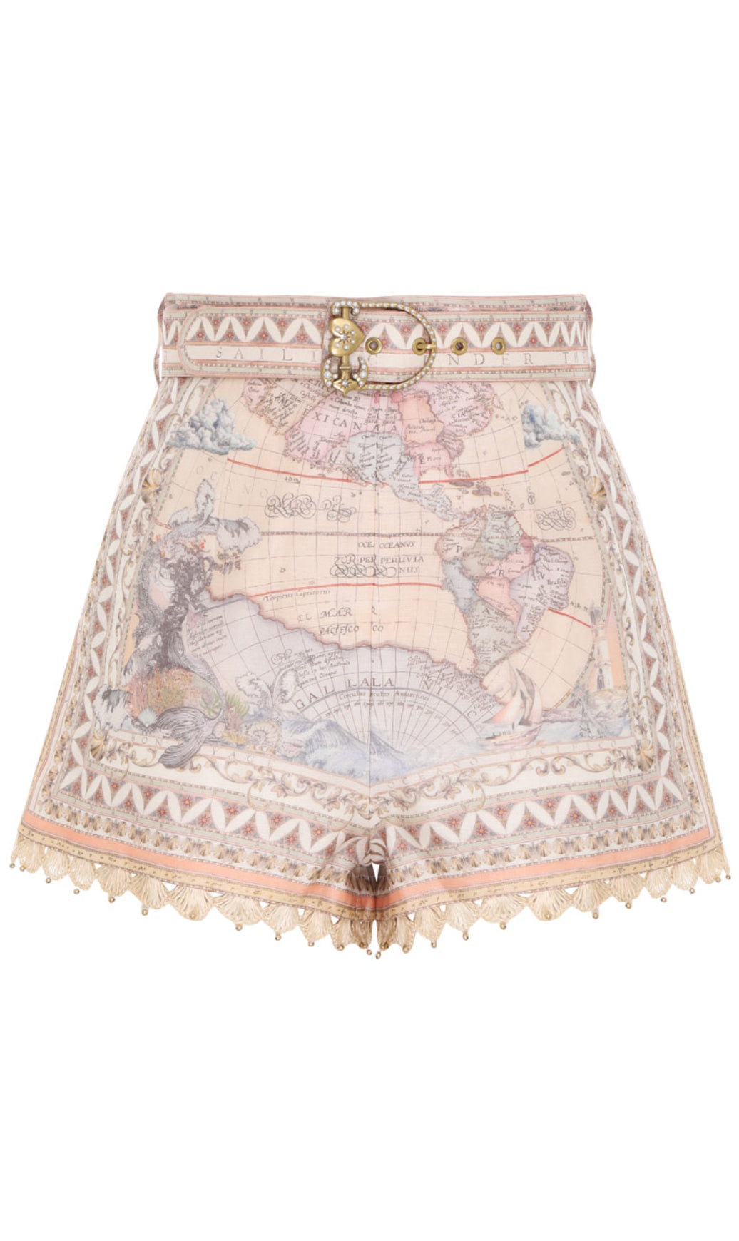 HIGH TIDE BELTED SHORT - BEACH WEDDING CASUAL