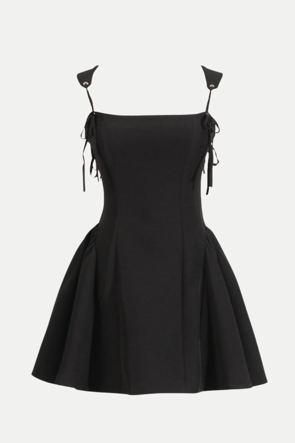 LACE UP SPAGHETTI MINI DRESS FOR PARTY